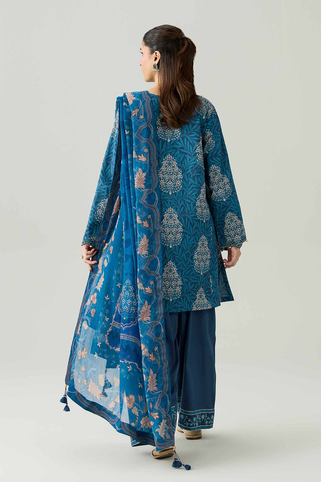 Original Nishat 3 Piece - Digital Printed Embroidered Suit - 42602166 | Buy Online in Pakistan