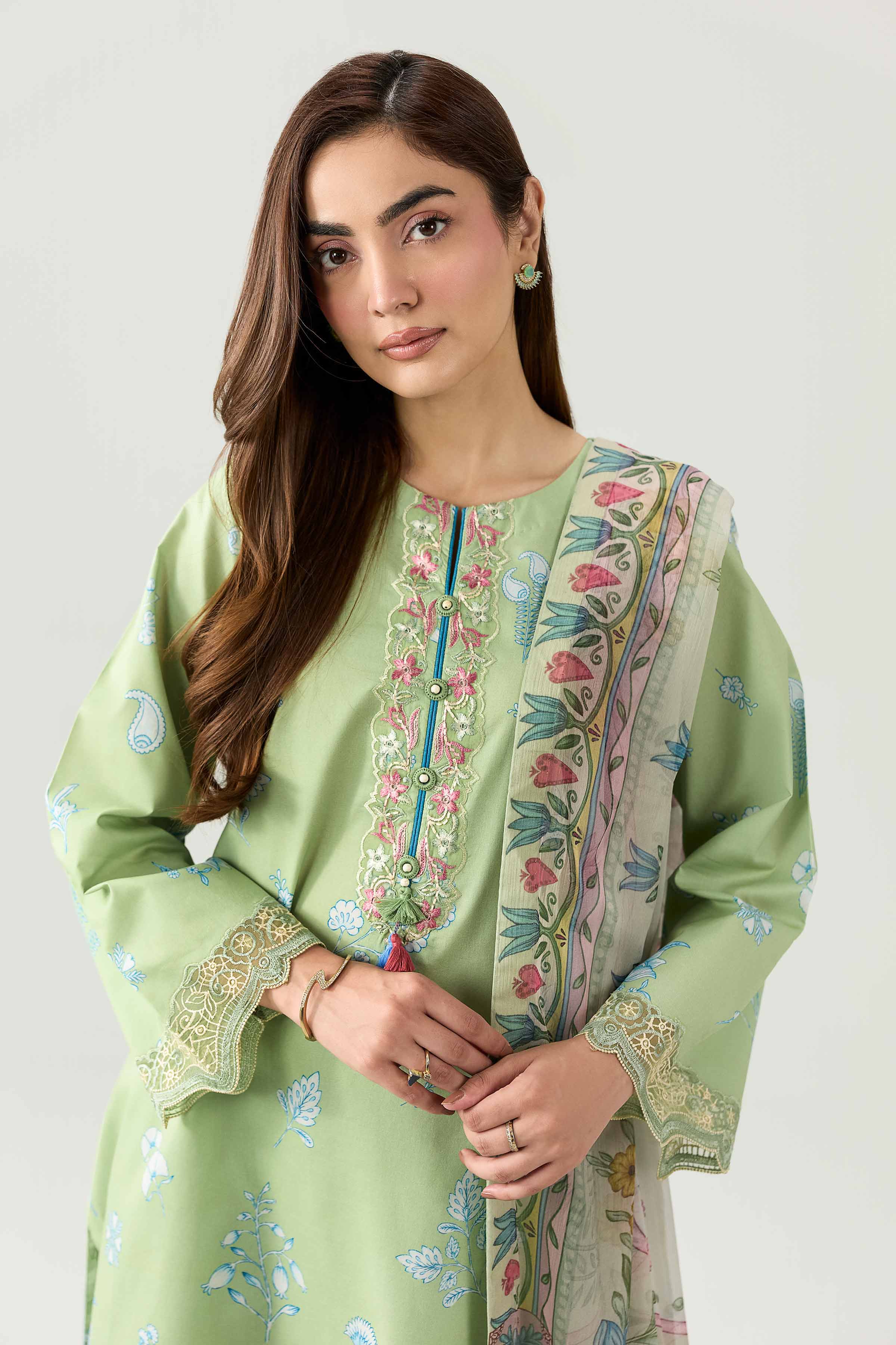Original Nishat 3 Piece - Digital Printed Embroidered Suit - 42602168 | Buy Online in Pakistan