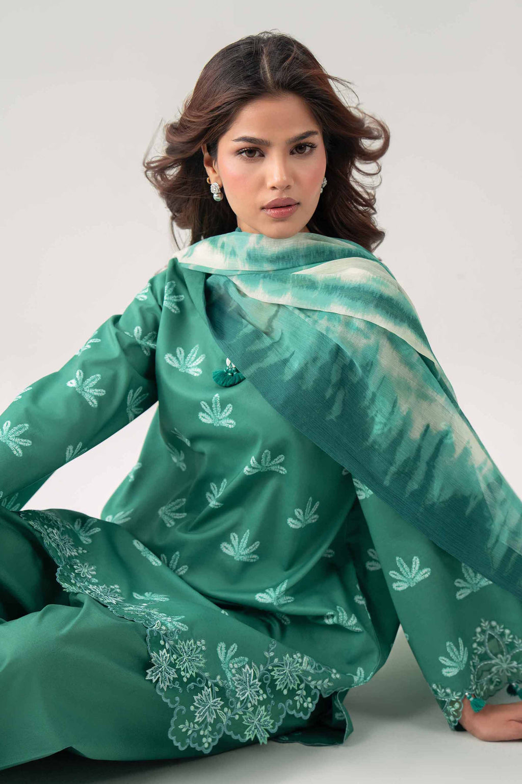 Original Nishat 3 Piece - Digital Printed Embroidered Suit - 42602171 | Buy Online in Pakistan