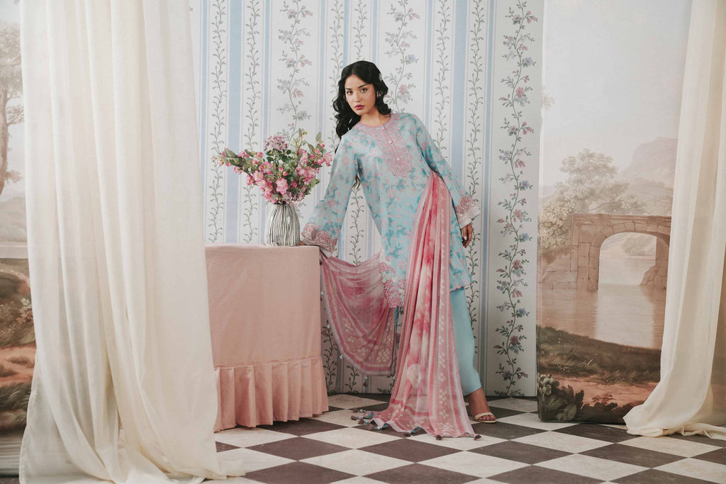 Original Nishat 3 Piece - Digital Printed Embroidered Suit - 42602173 | Buy Online in Pakistan