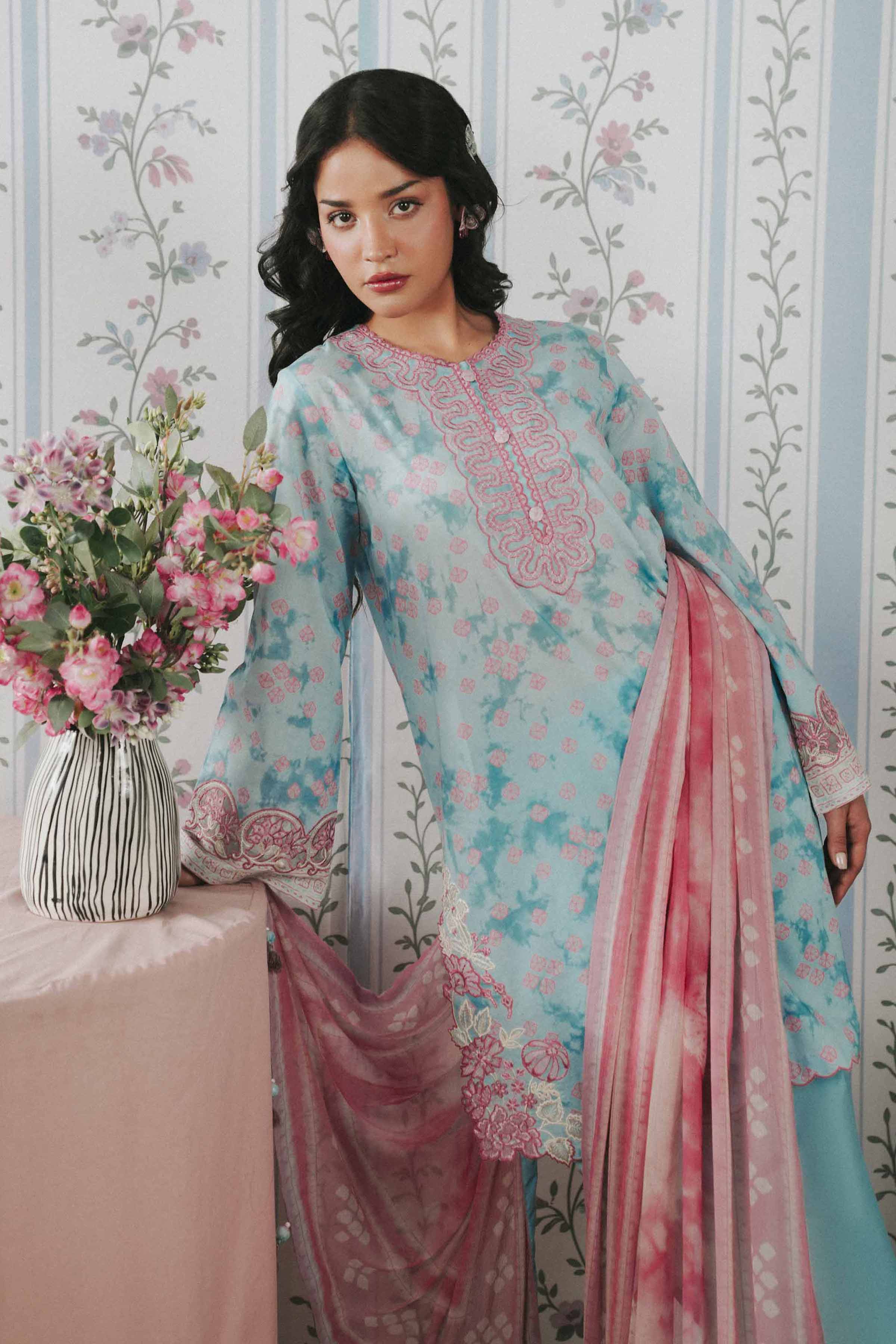 Original Nishat 3 Piece - Digital Printed Embroidered Suit - 42602173 | Buy Online in Pakistan