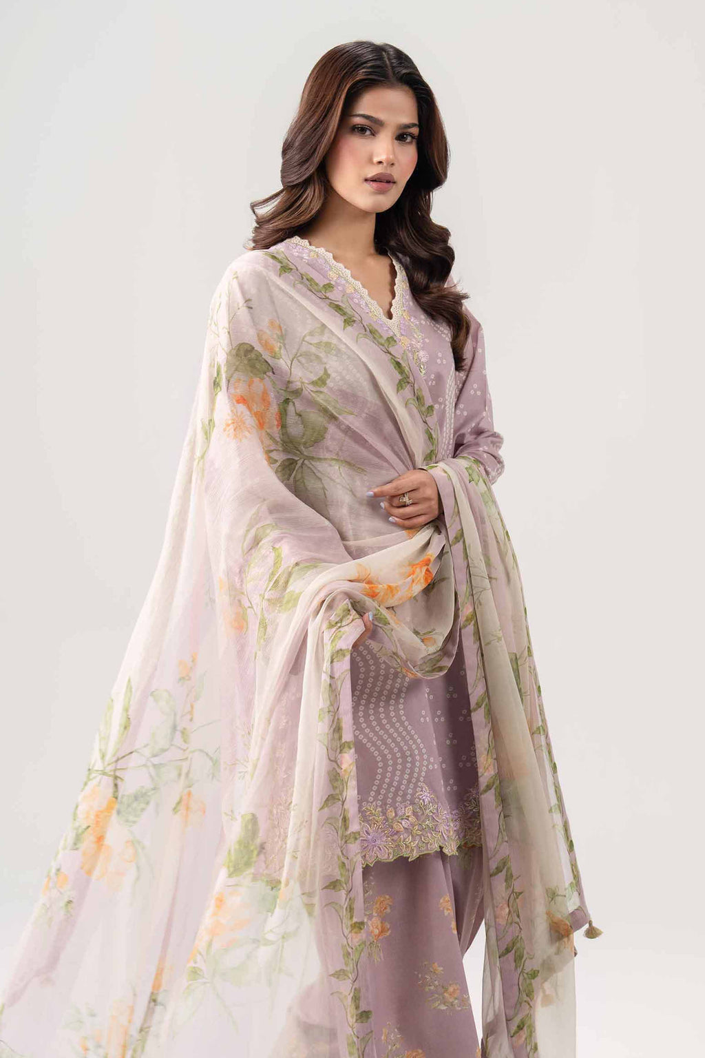 Original Nishat 3 Piece - Digital Printed Embroidered Suit - 42602175 | Buy Online in Pakistan
