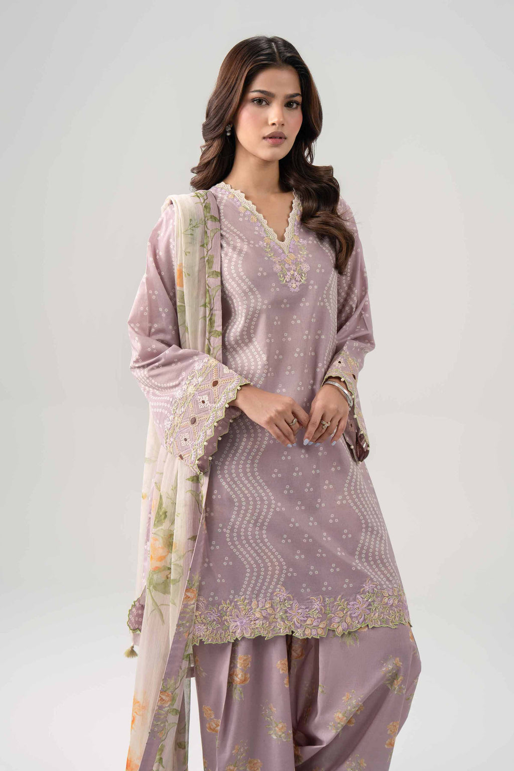 Original Nishat 3 Piece - Digital Printed Embroidered Suit - 42602175 | Buy Online in Pakistan
