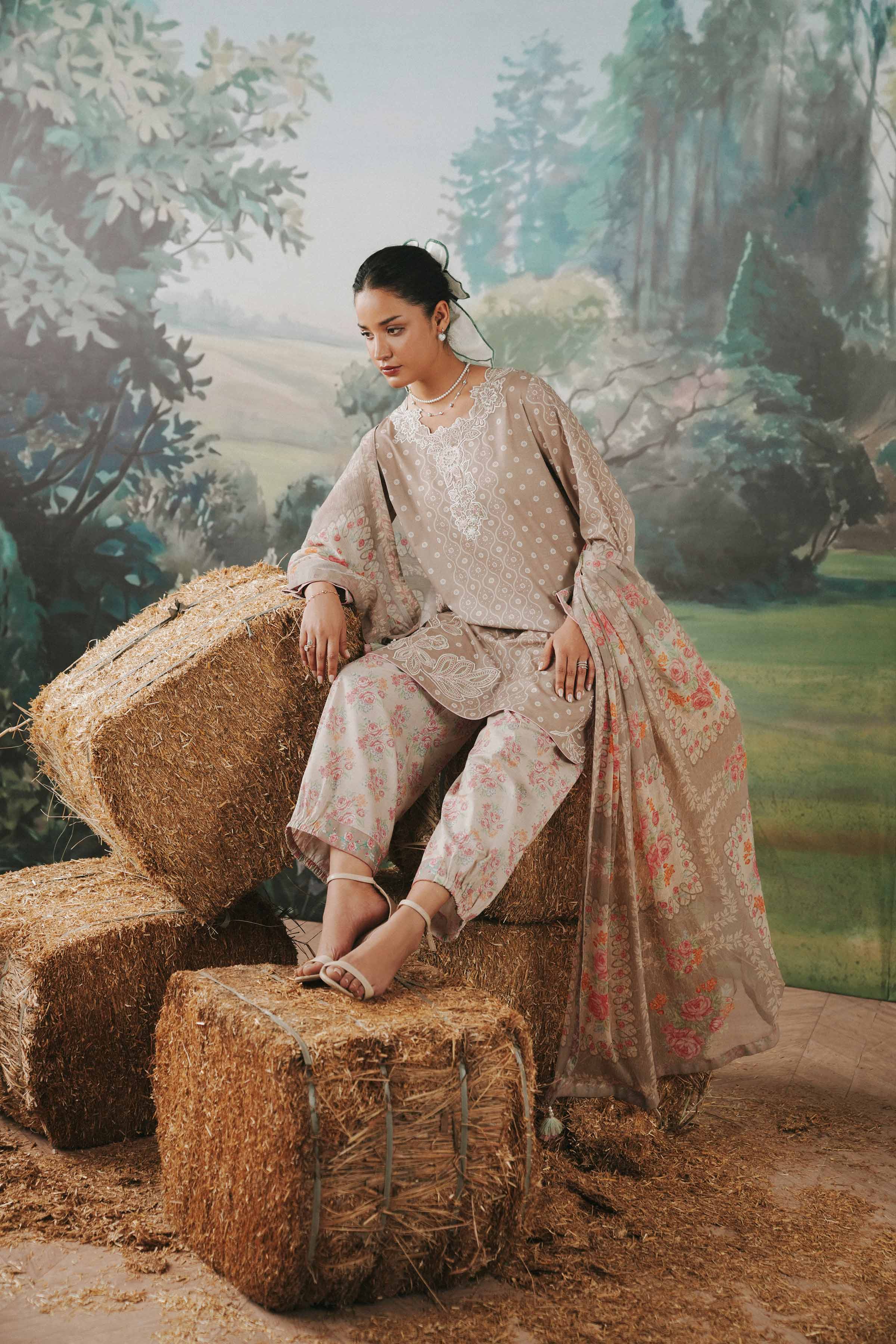 Original Nishat 3 Piece - Digital Printed Embroidered Suit - 42602176 | Buy Online in Pakistan