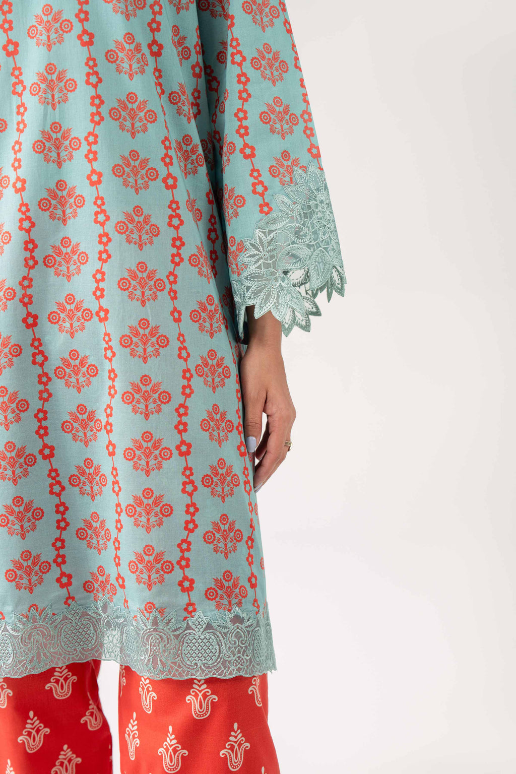 Original Nishat 3 Piece - Digital Printed Embroidered Suit - 42602179 | Buy Online in Pakistan