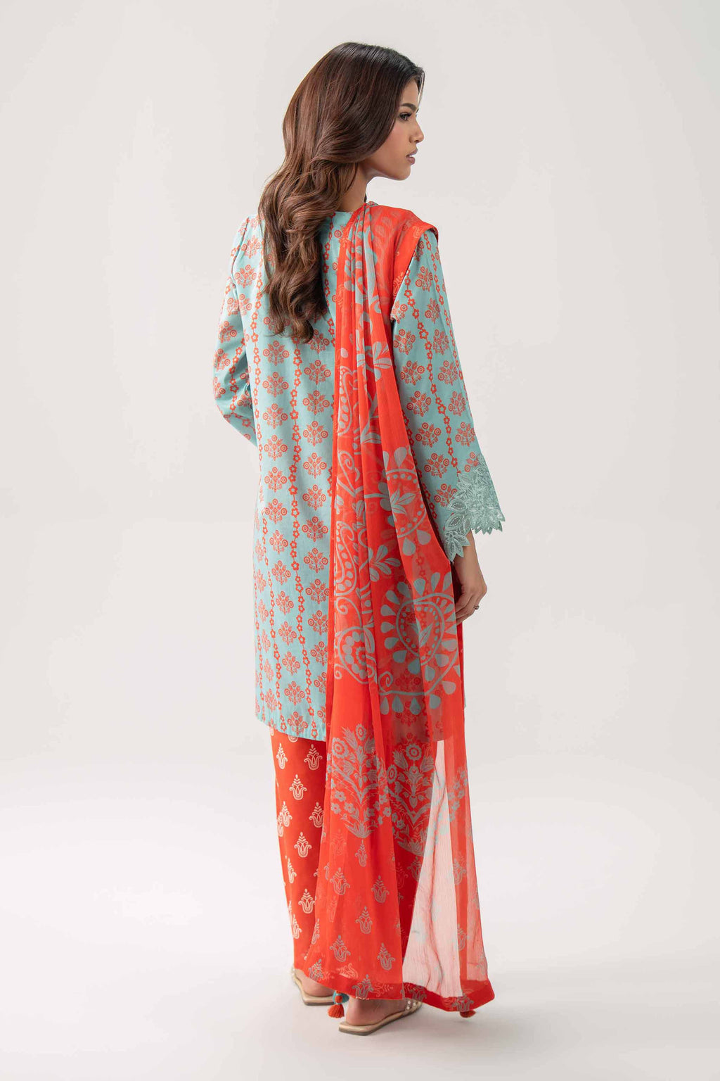 Original Nishat 3 Piece - Digital Printed Embroidered Suit - 42602179 | Buy Online in Pakistan