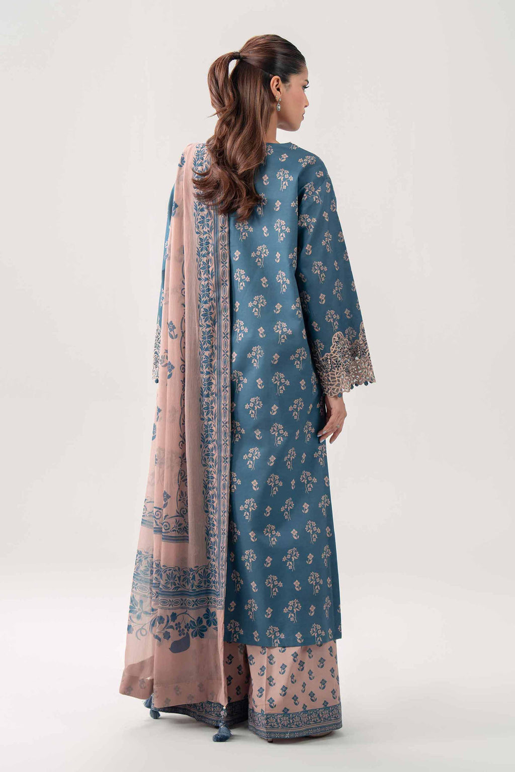 Original Nishat 3 Piece - Digital Printed Embroidered Suit - 42602181 | Buy Online in Pakistan
