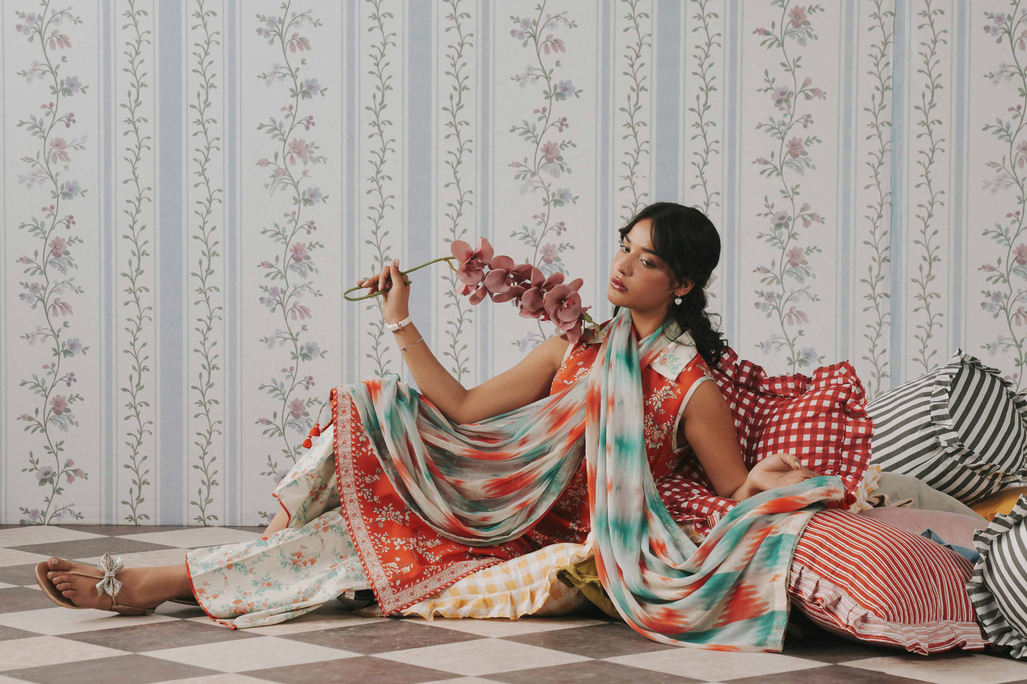 Original Nishat 3 Piece - Digital Printed Suit - 42602185 | Buy Online in Pakistan