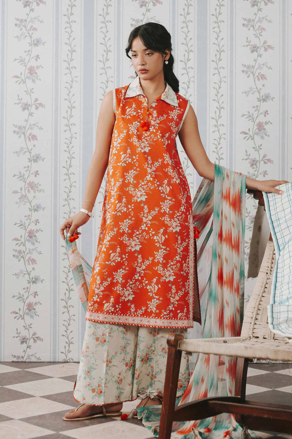 Original Nishat 3 Piece - Digital Printed Suit - 42602185 | Buy Online in Pakistan
