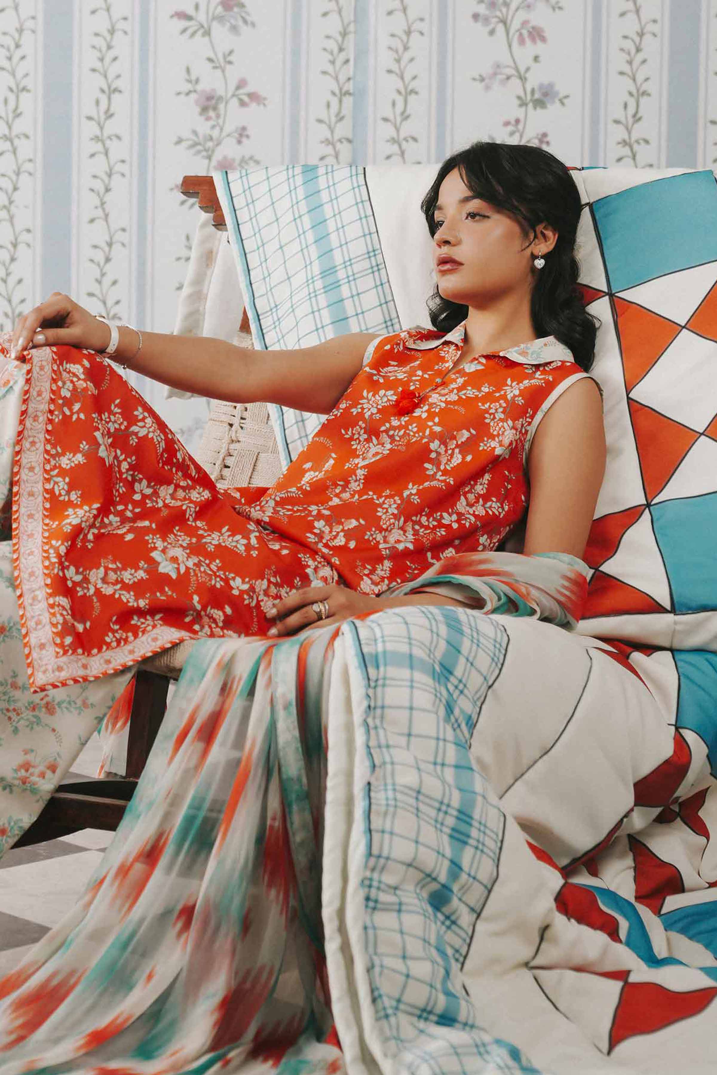 Original Nishat 3 Piece - Digital Printed Suit - 42602185 | Buy Online in Pakistan