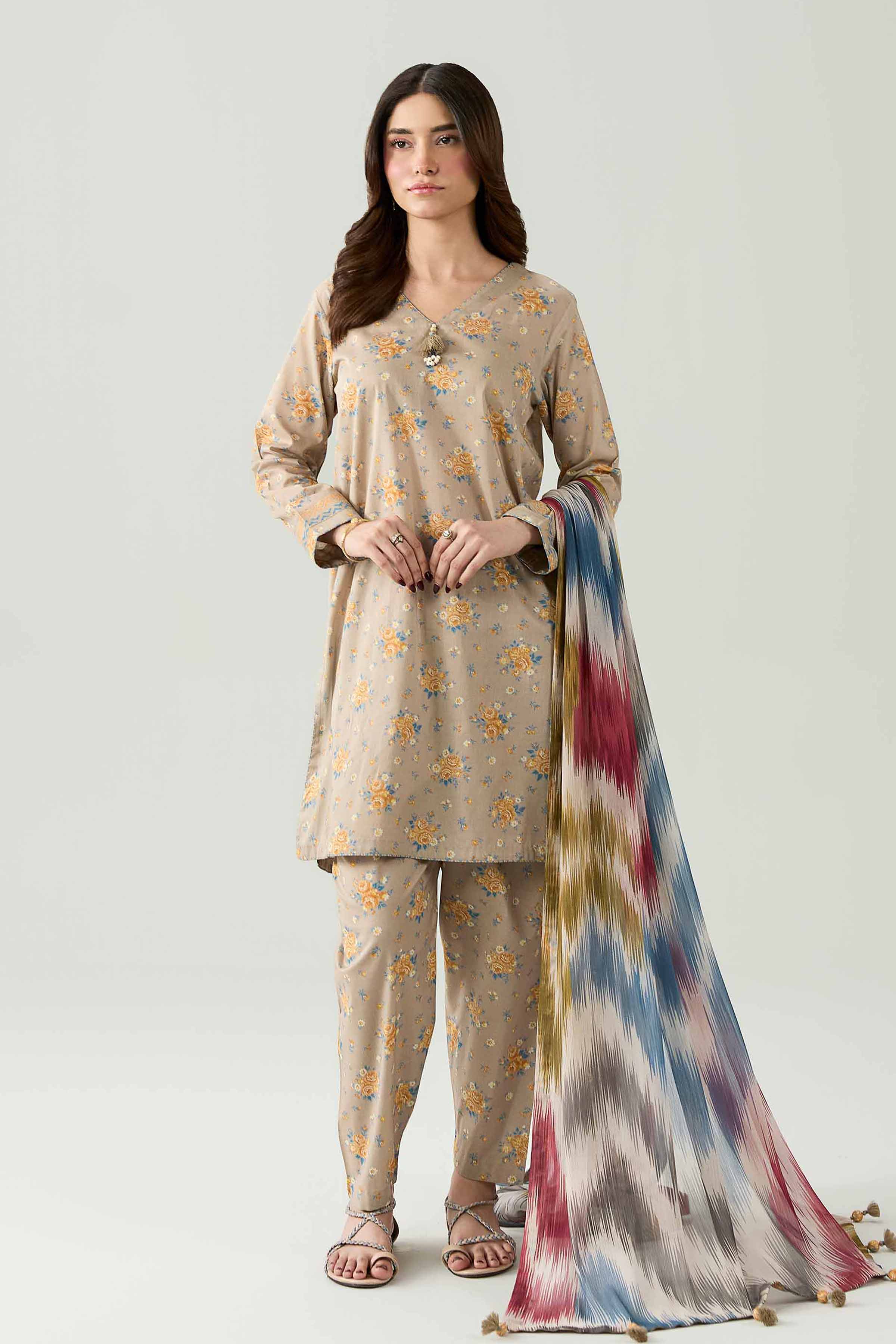 Original Nishat 3 Piece - Digital Printed Suit - 42602186 | Buy Online in Pakistan