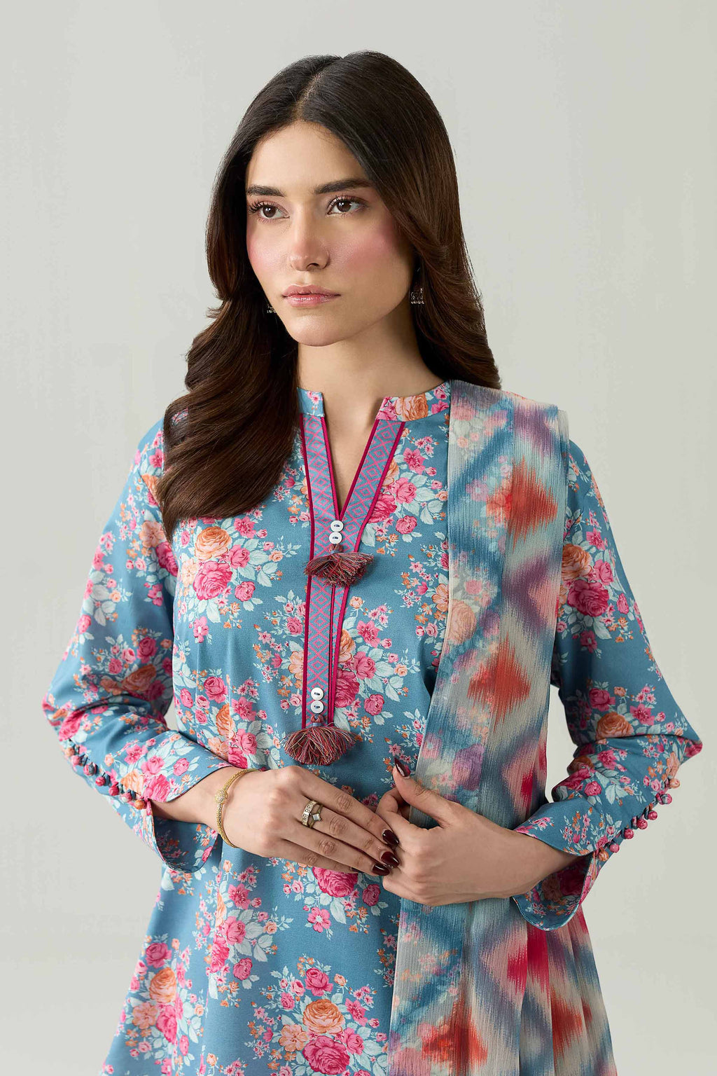 Original Nishat 3 Piece - Digital Printed Suit - 42602187 | Buy Online in Pakistan