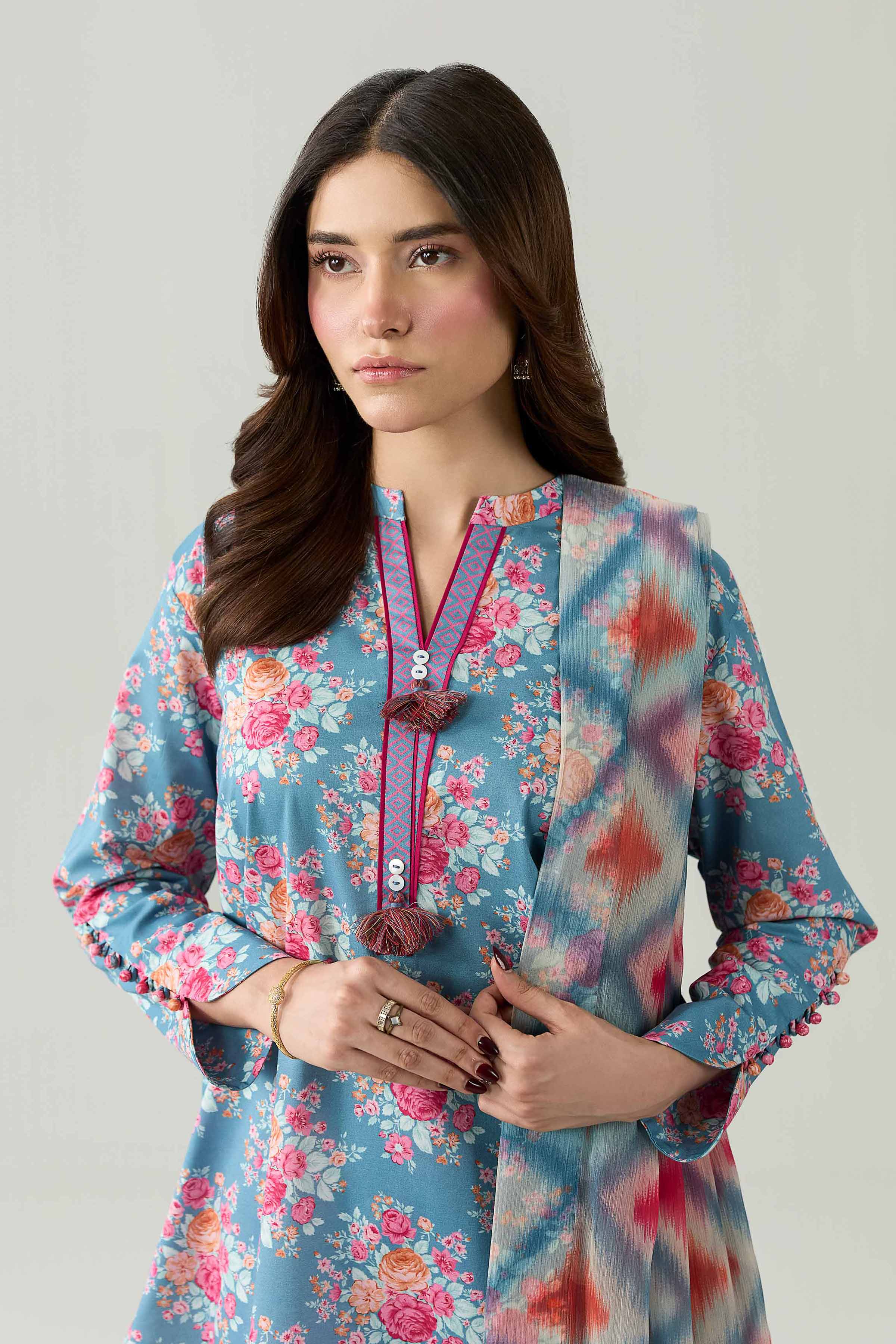 Original Nishat 3 Piece - Digital Printed Suit - 42602187 | Buy Online in Pakistan