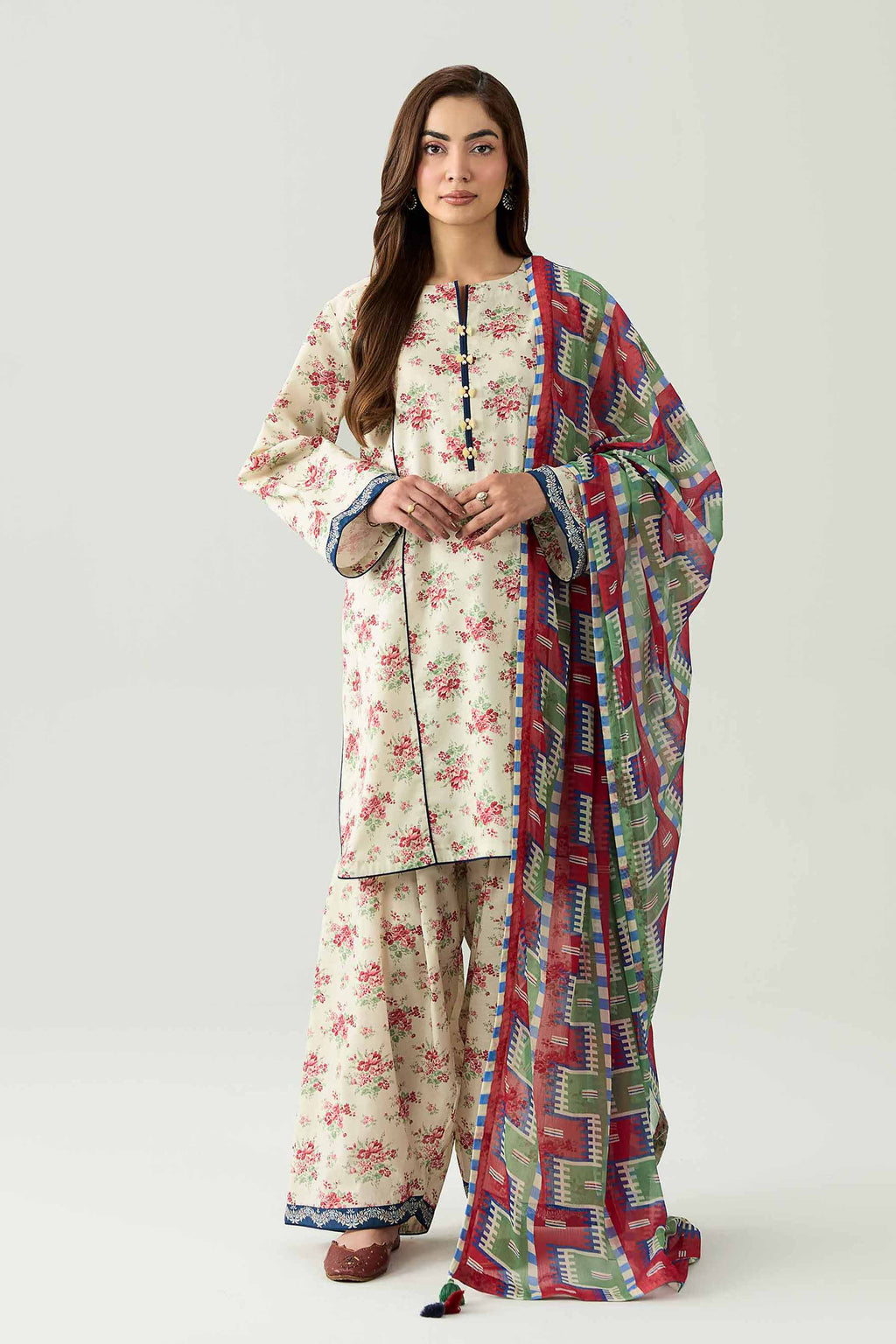 Original Nishat 3 Piece - Digital Printed Suit - 42602188 | Buy Online in Pakistan