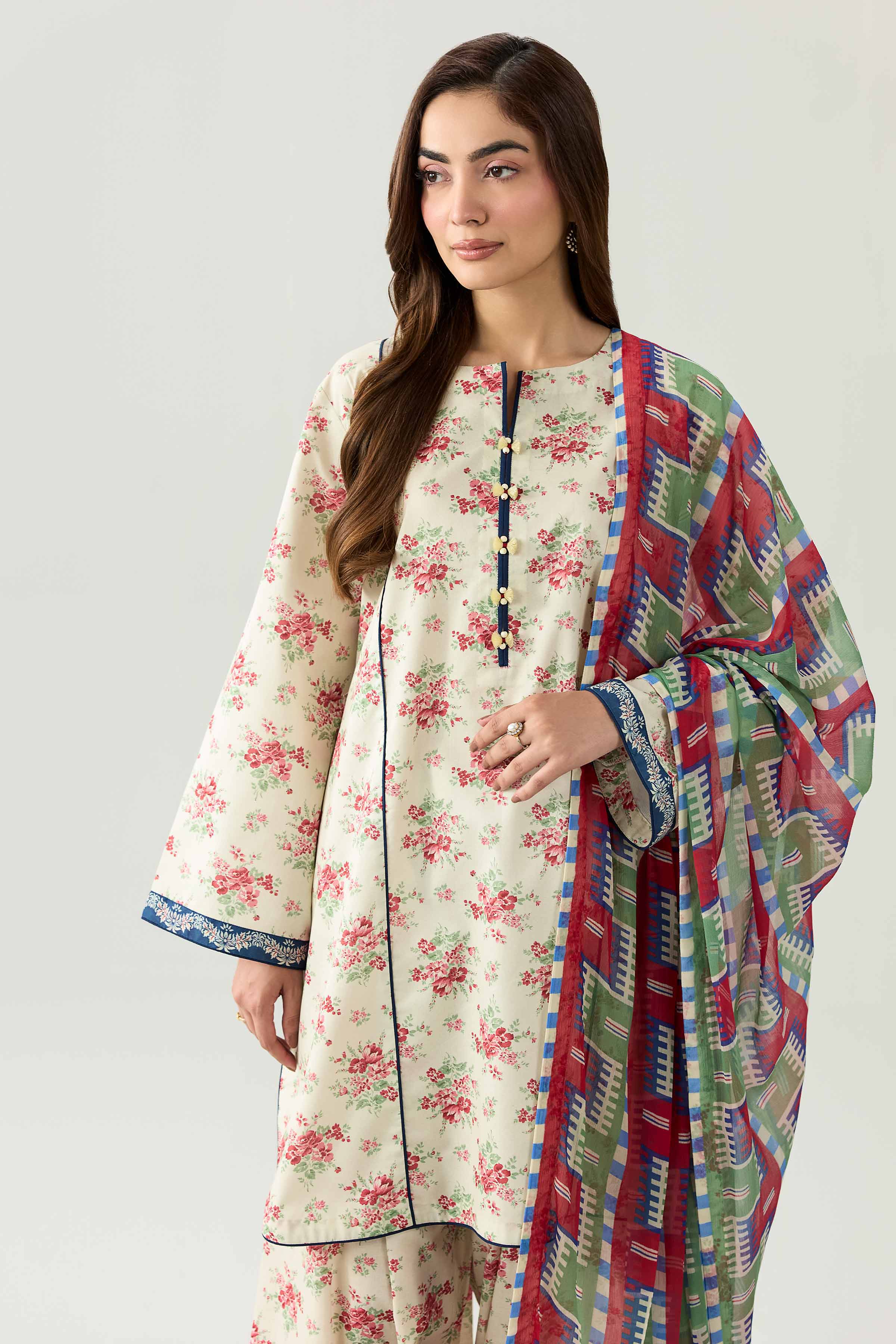Original Nishat 3 Piece - Digital Printed Suit - 42602188 | Buy Online in Pakistan