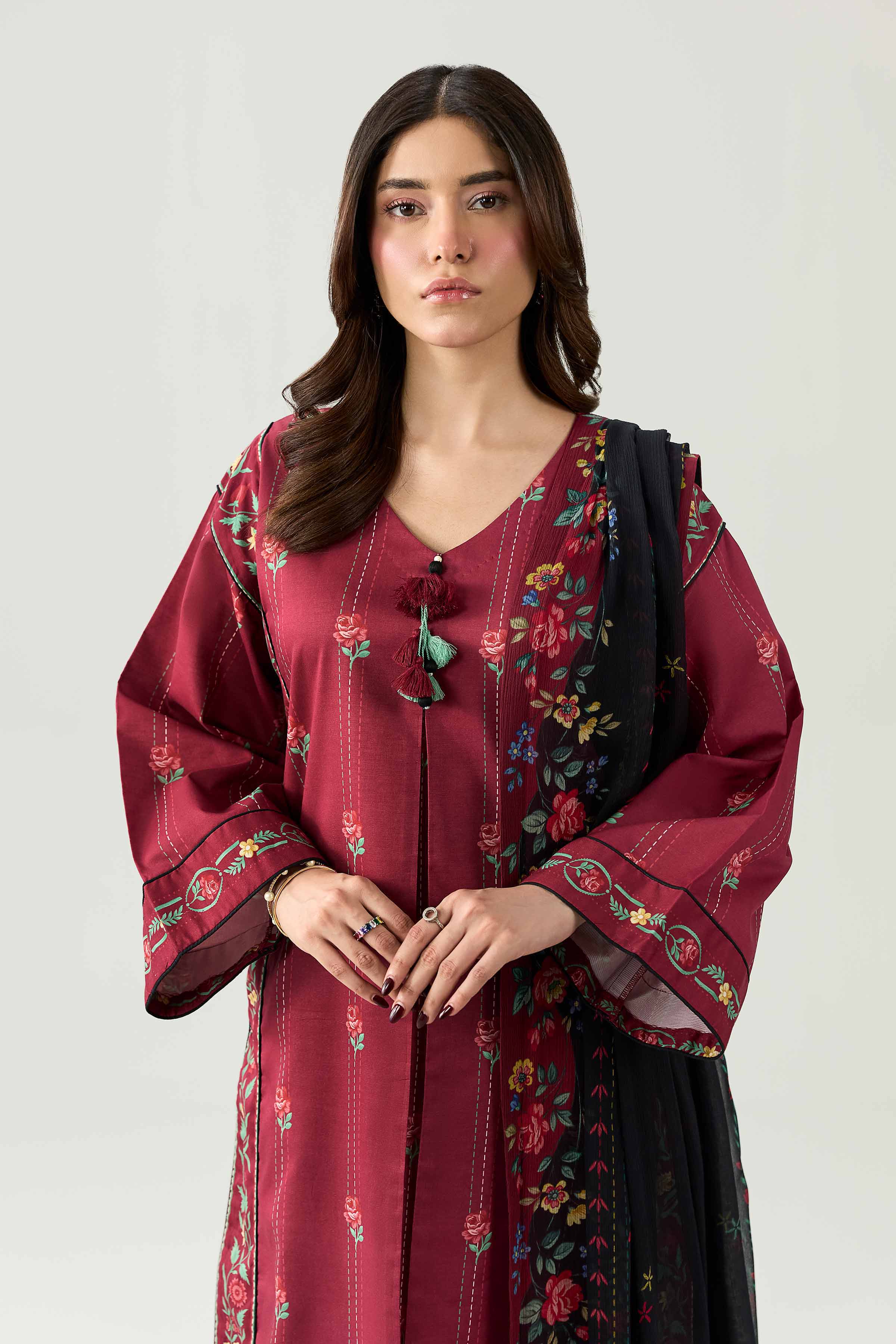 Original Nishat 3 Piece - Digital Printed Suit - 42602189 | Buy Online in Pakistan