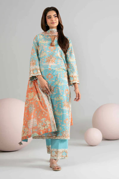 Original Nishat 3 Piece - Printed Loose Fabric - 42602516 | Buy Online in Pakistan