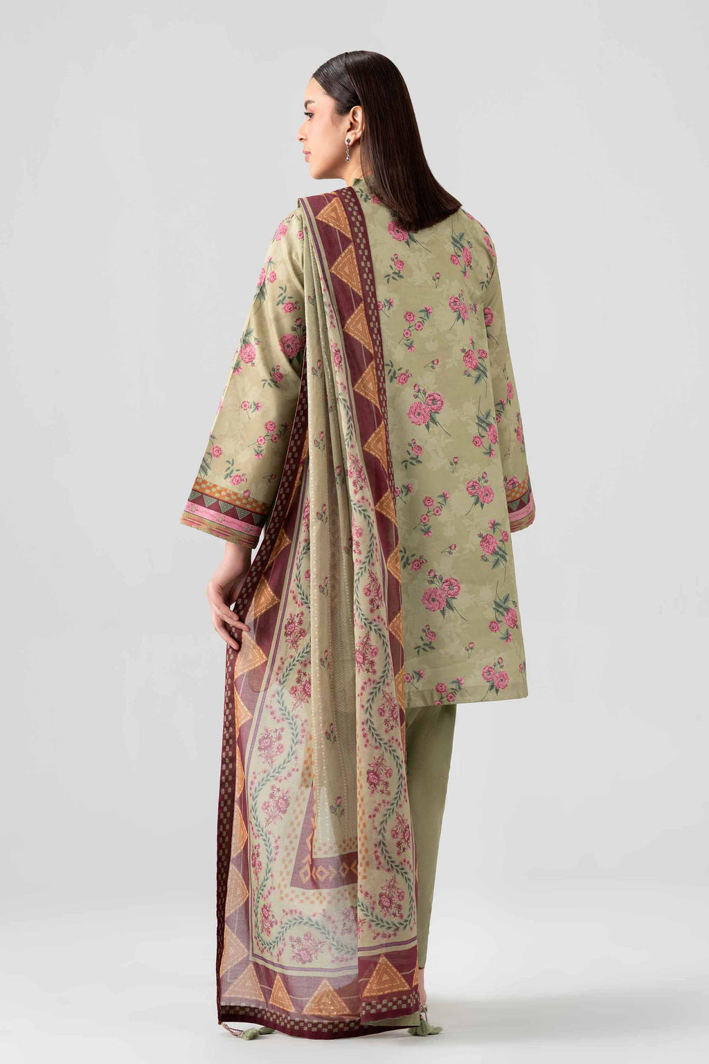 Original Nishat 3 Piece - Printed Loose Fabric - 42602609 | Buy Online in Pakistan