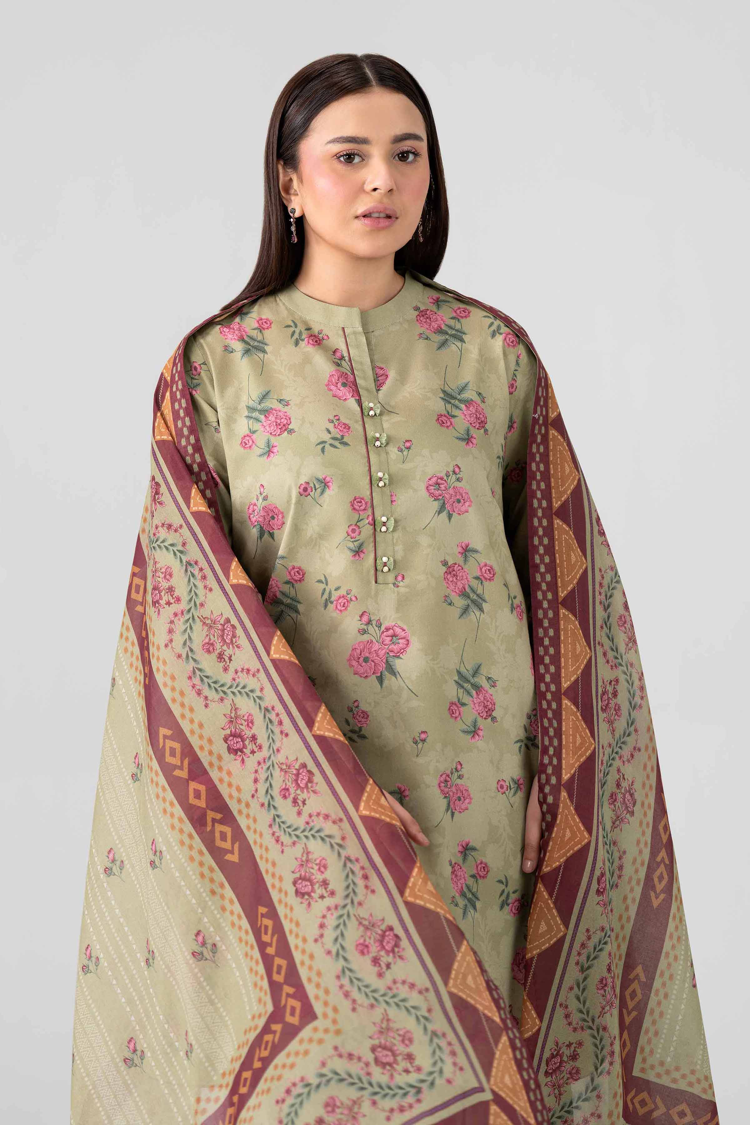 Original Nishat 3 Piece - Printed Loose Fabric - 42602609 | Buy Online in Pakistan