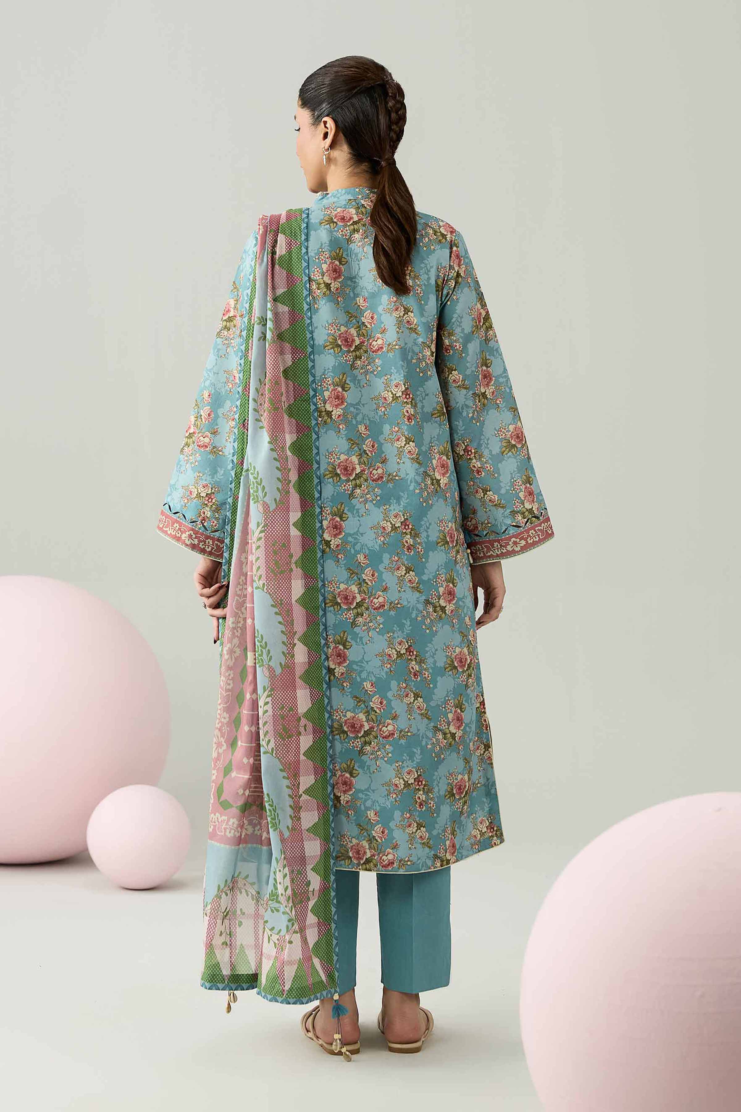 Original Nishat 3 Piece - Printed Loose Fabric - 42602613 | Buy Online in Pakistan
