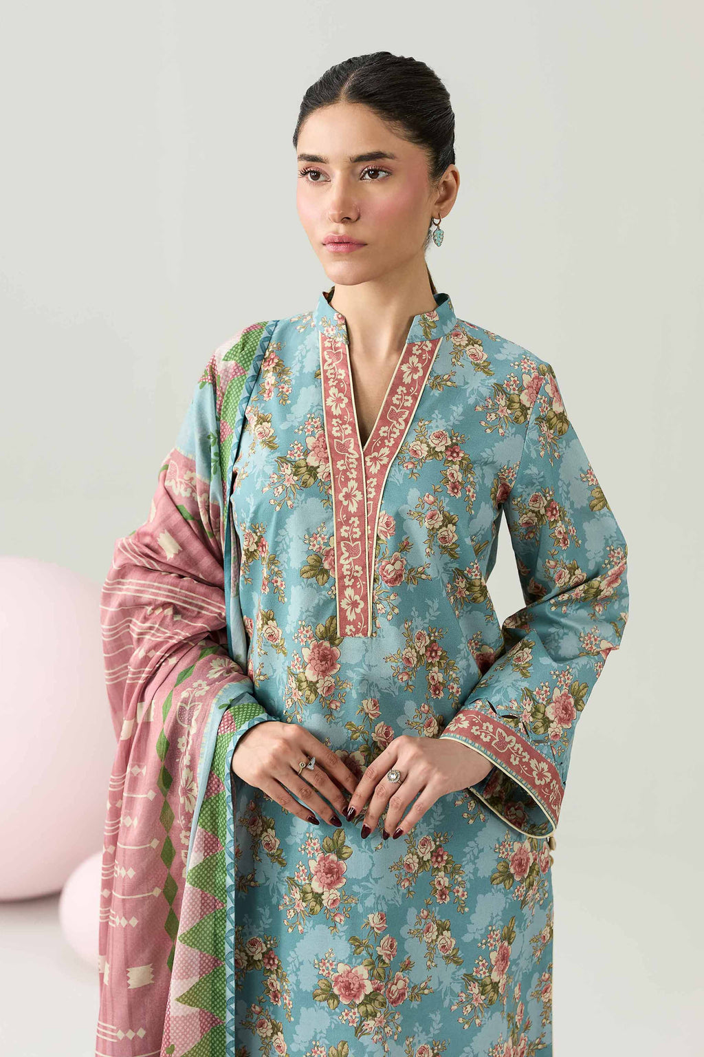 Original Nishat 3 Piece - Printed Loose Fabric - 42602613 | Buy Online in Pakistan