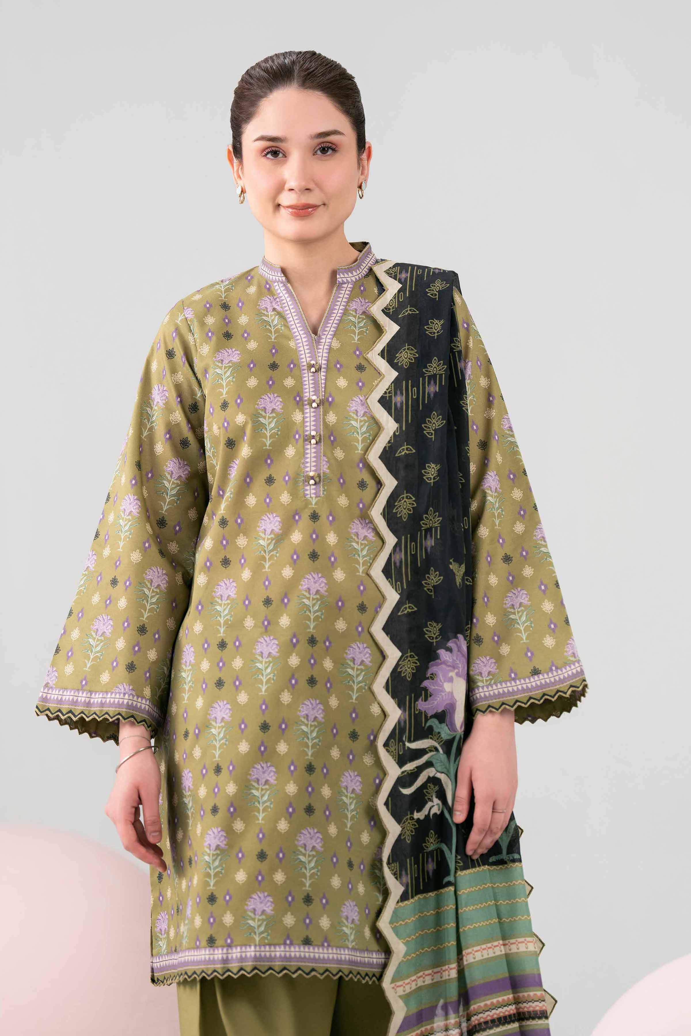 Original Nishat 3 Piece - Printed Loose Fabric - 42602614 | Buy Online in Pakistan