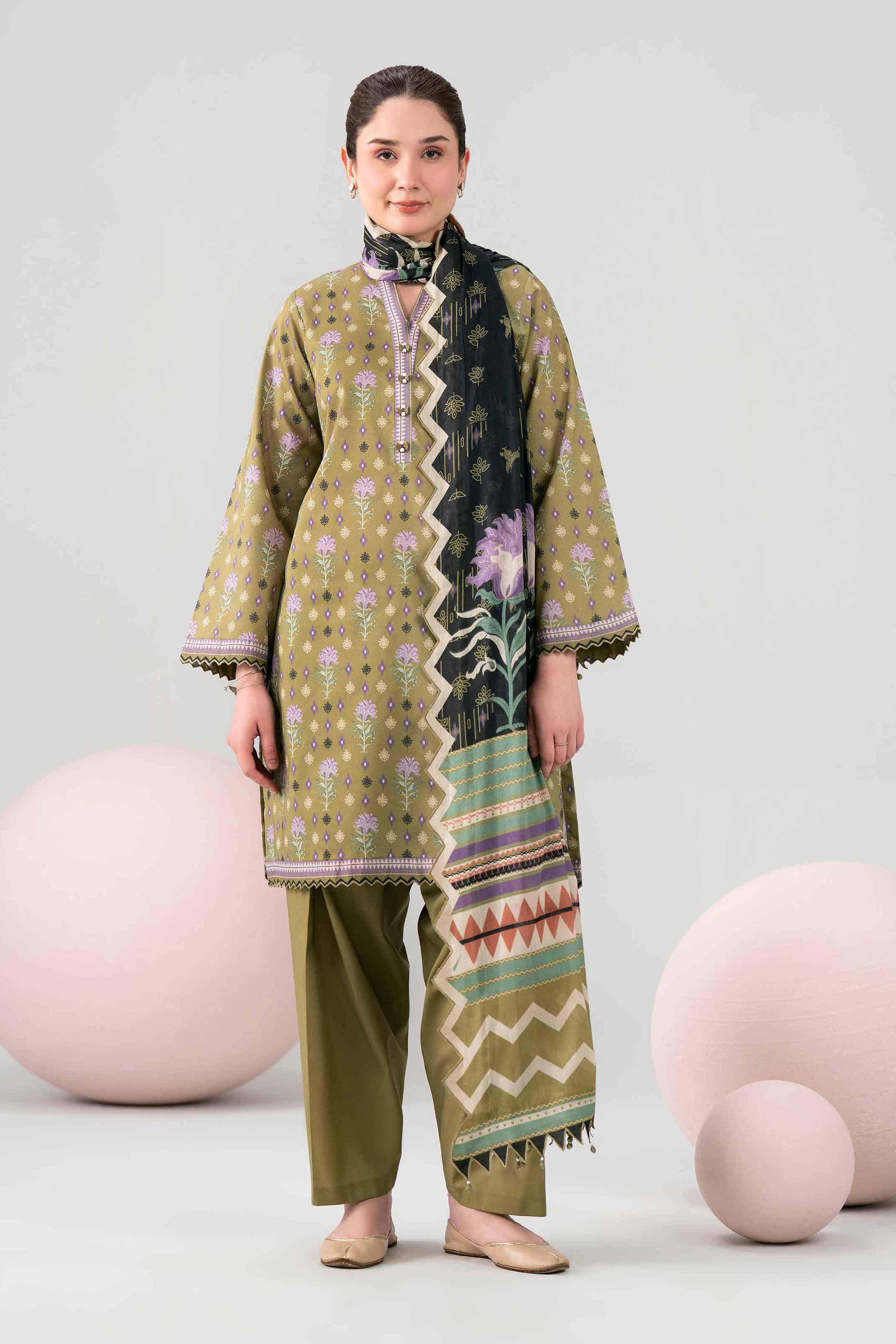 Original Nishat 3 Piece - Printed Loose Fabric - 42602614 | Buy Online in Pakistan