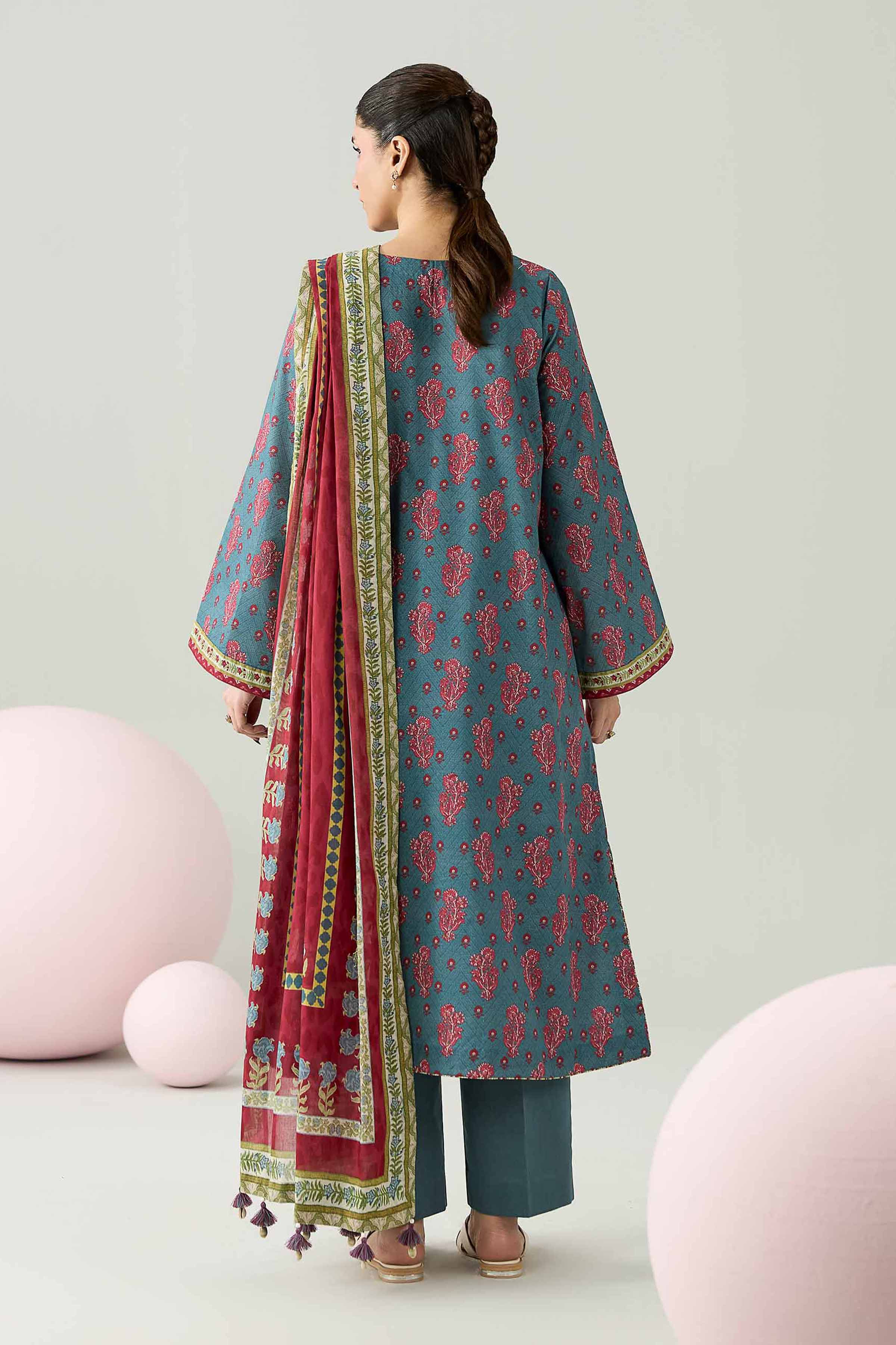 Original Nishat 3 Piece - Printed Loose Fabric - 42602616 | Buy Online in Pakistan