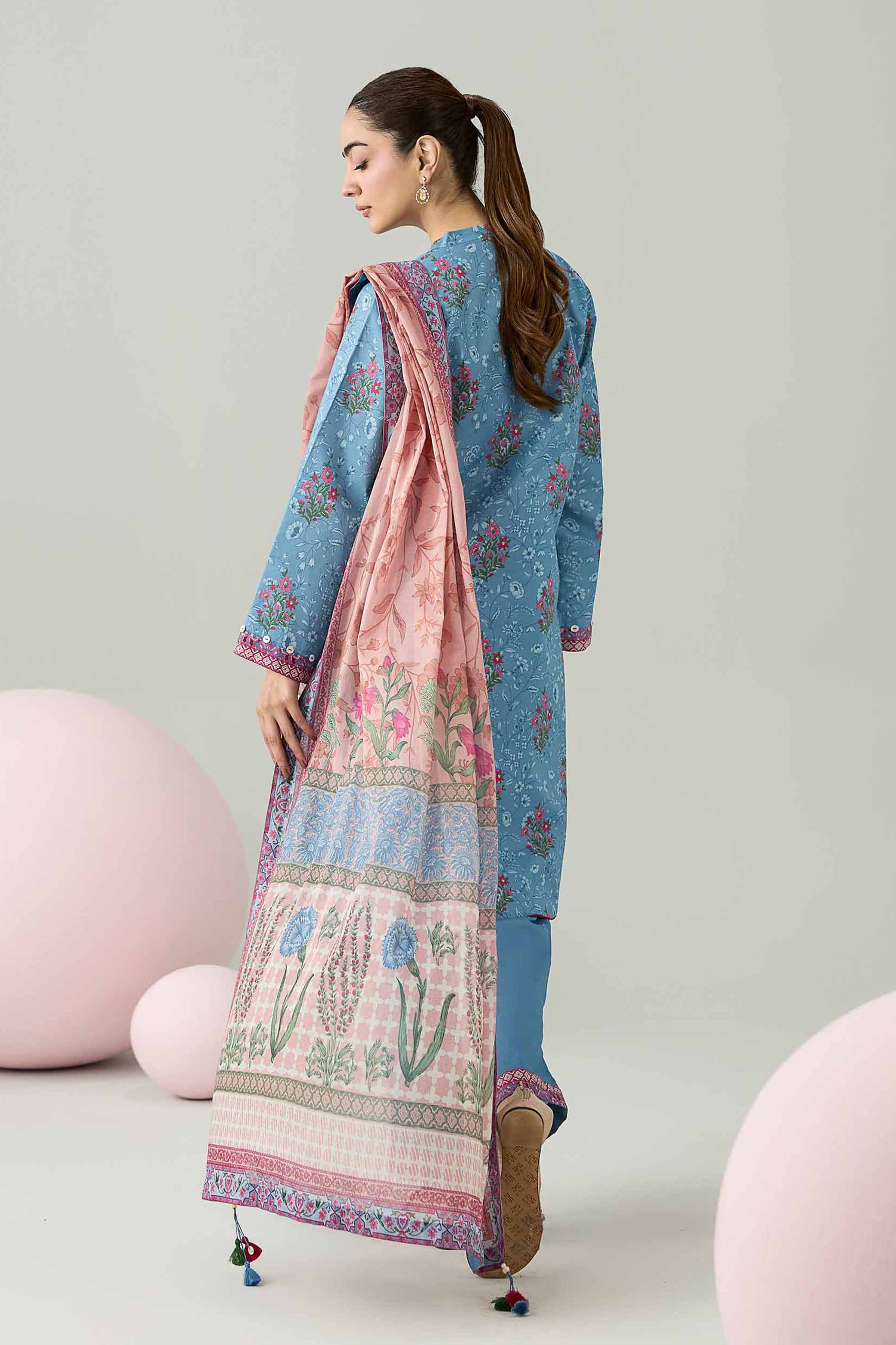 Original Nishat 3 Piece - Printed Loose Fabric - 42602617 | Buy Online in Pakistan