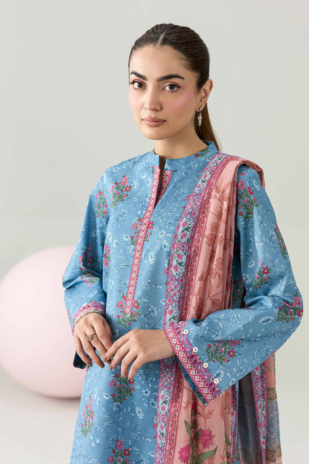 Original Nishat 3 Piece - Printed Loose Fabric - 42602617 | Buy Online in Pakistan