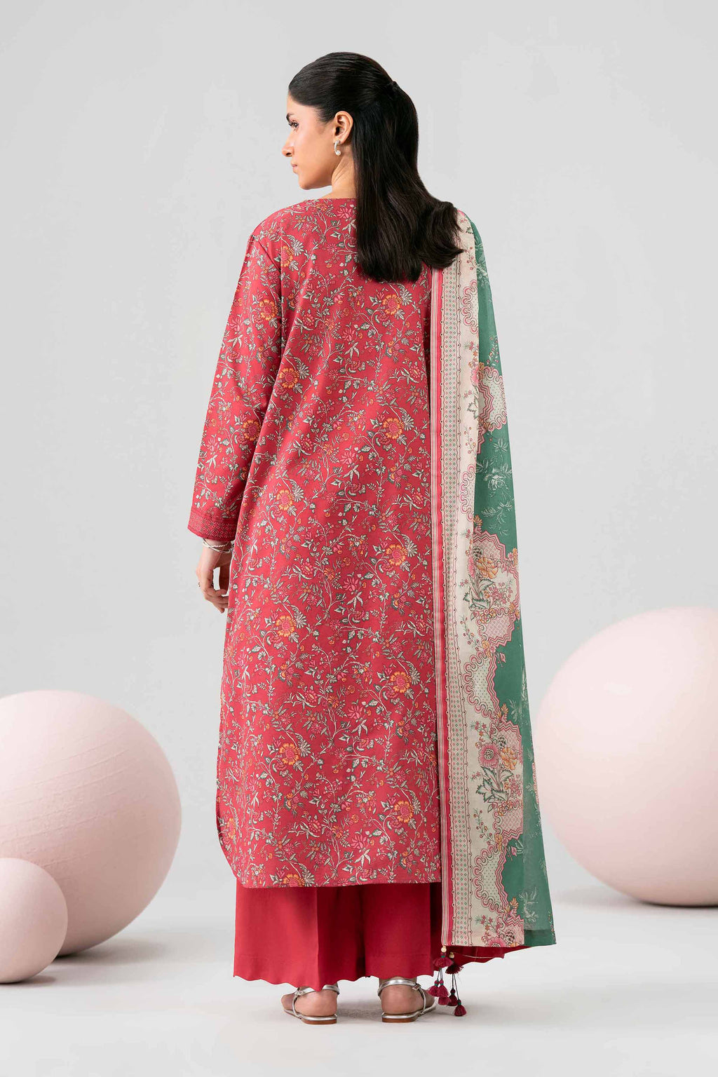Original Nishat 3 Piece - Printed Loose Fabric - 42602621 | Buy Online in Pakistan