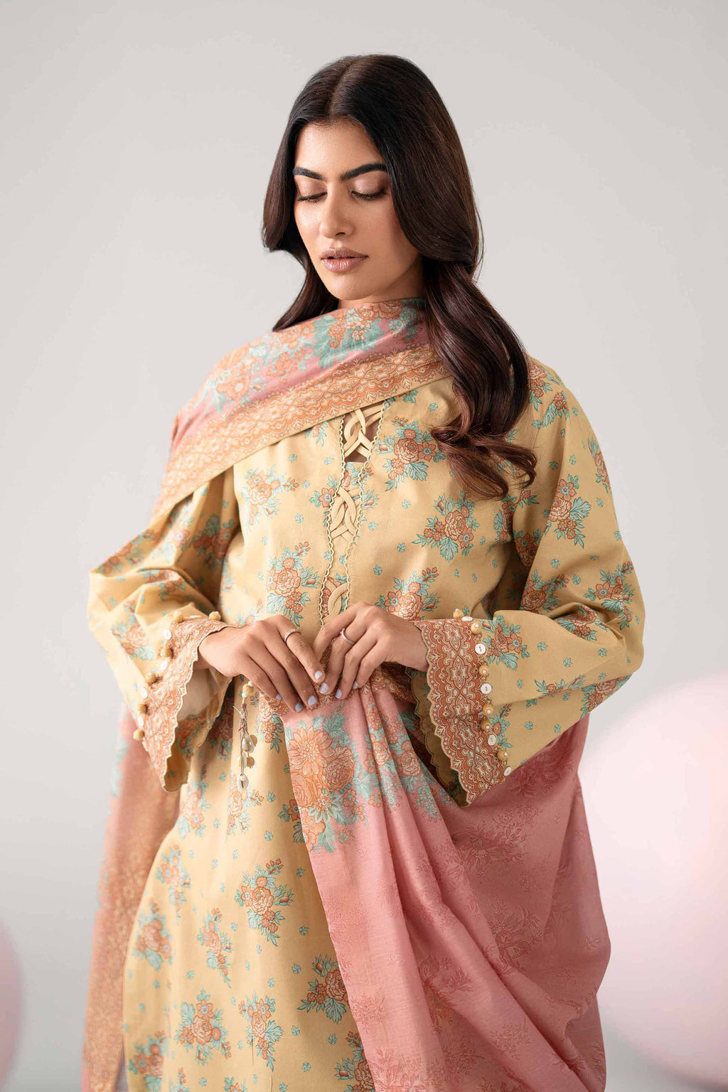 Original Nishat 3 Piece - Printed Loose Fabric - 42602622 | Buy Online in Pakistan
