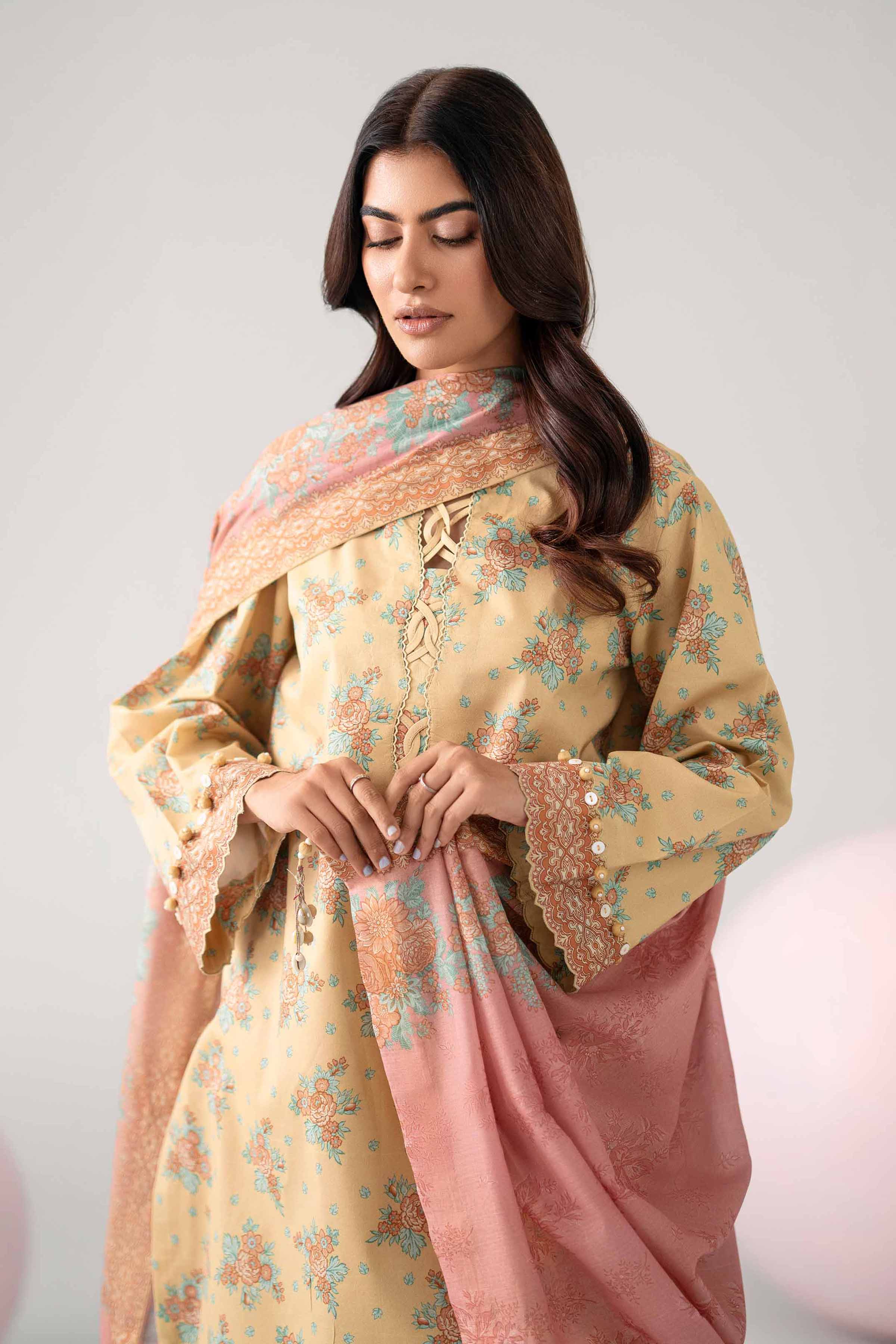 Original Nishat 3 Piece - Printed Loose Fabric - 42602622 | Buy Online in Pakistan
