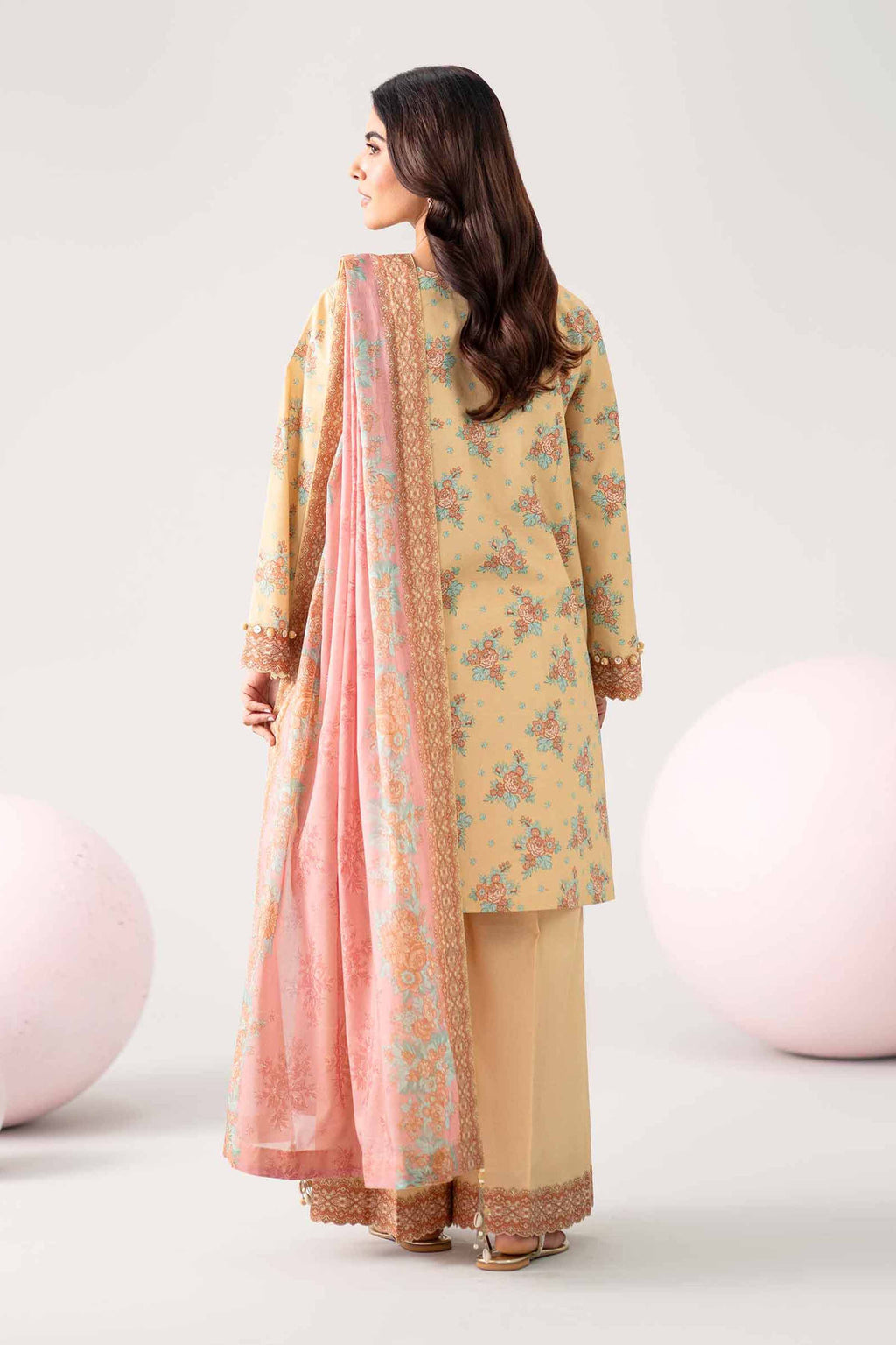 Original Nishat 3 Piece - Printed Loose Fabric - 42602622 | Buy Online in Pakistan