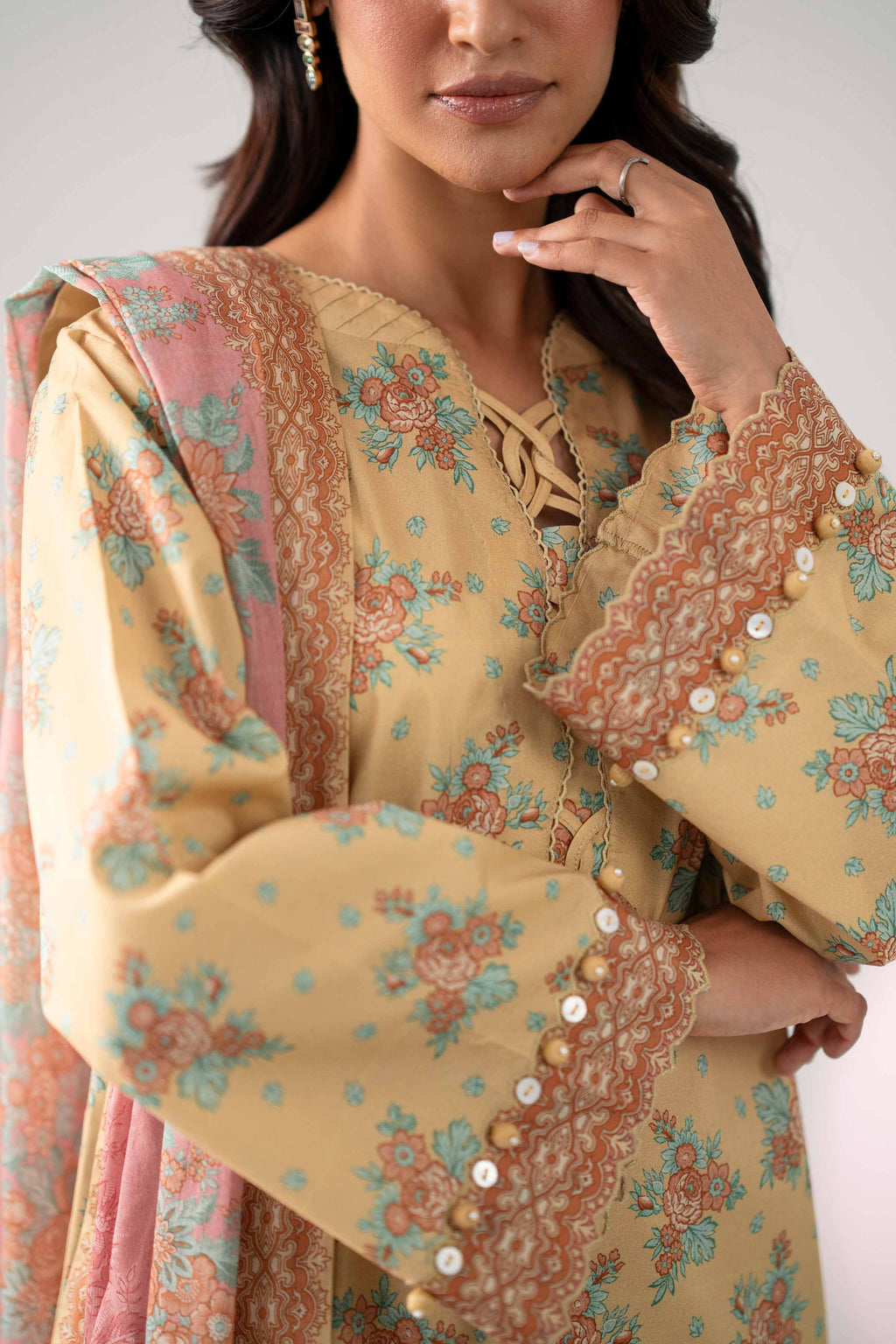 Original Nishat 3 Piece - Printed Loose Fabric - 42602622 | Buy Online in Pakistan