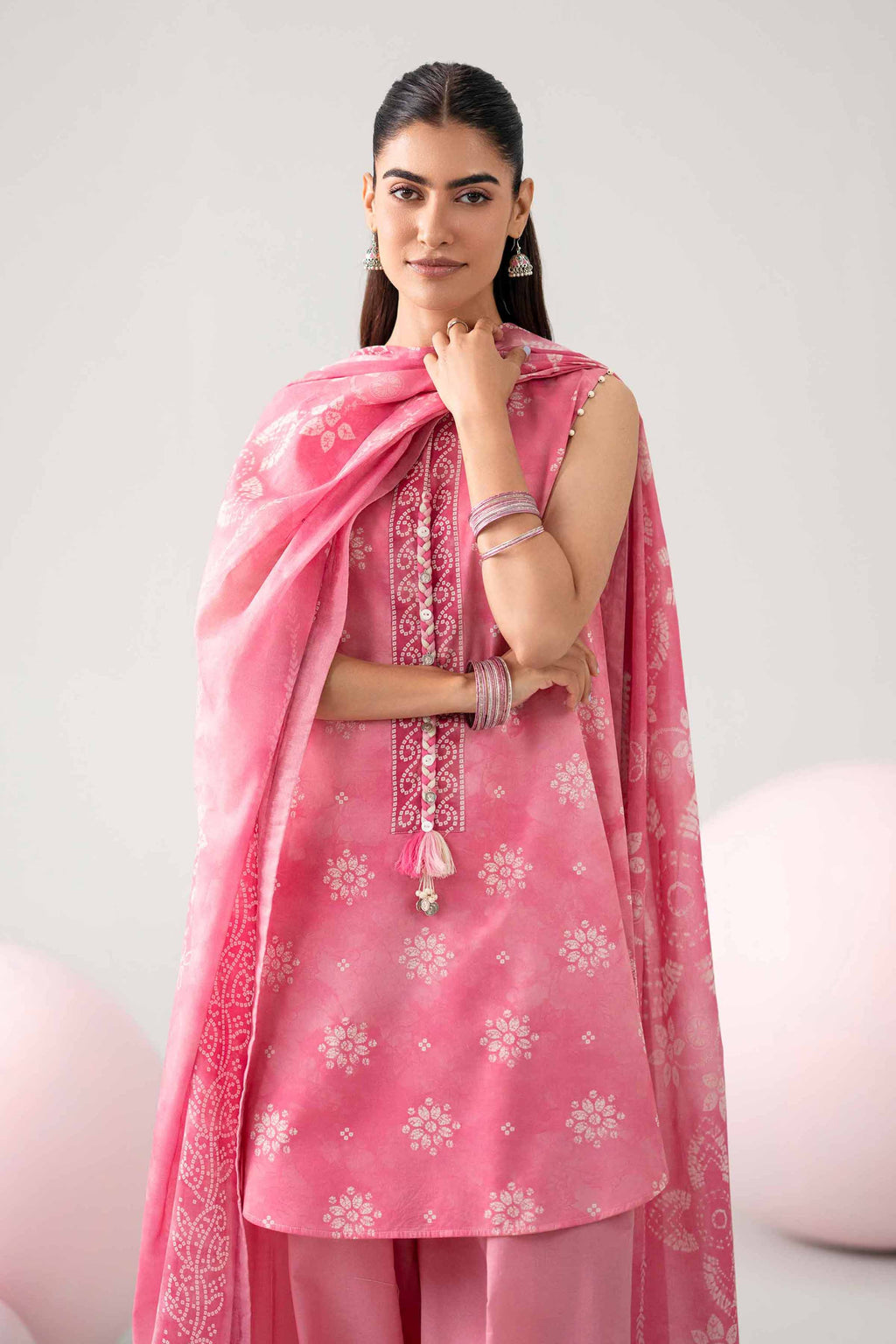 Original Nishat 3 Piece - Printed Loose Fabric - 42602625 | Buy Online in Pakistan