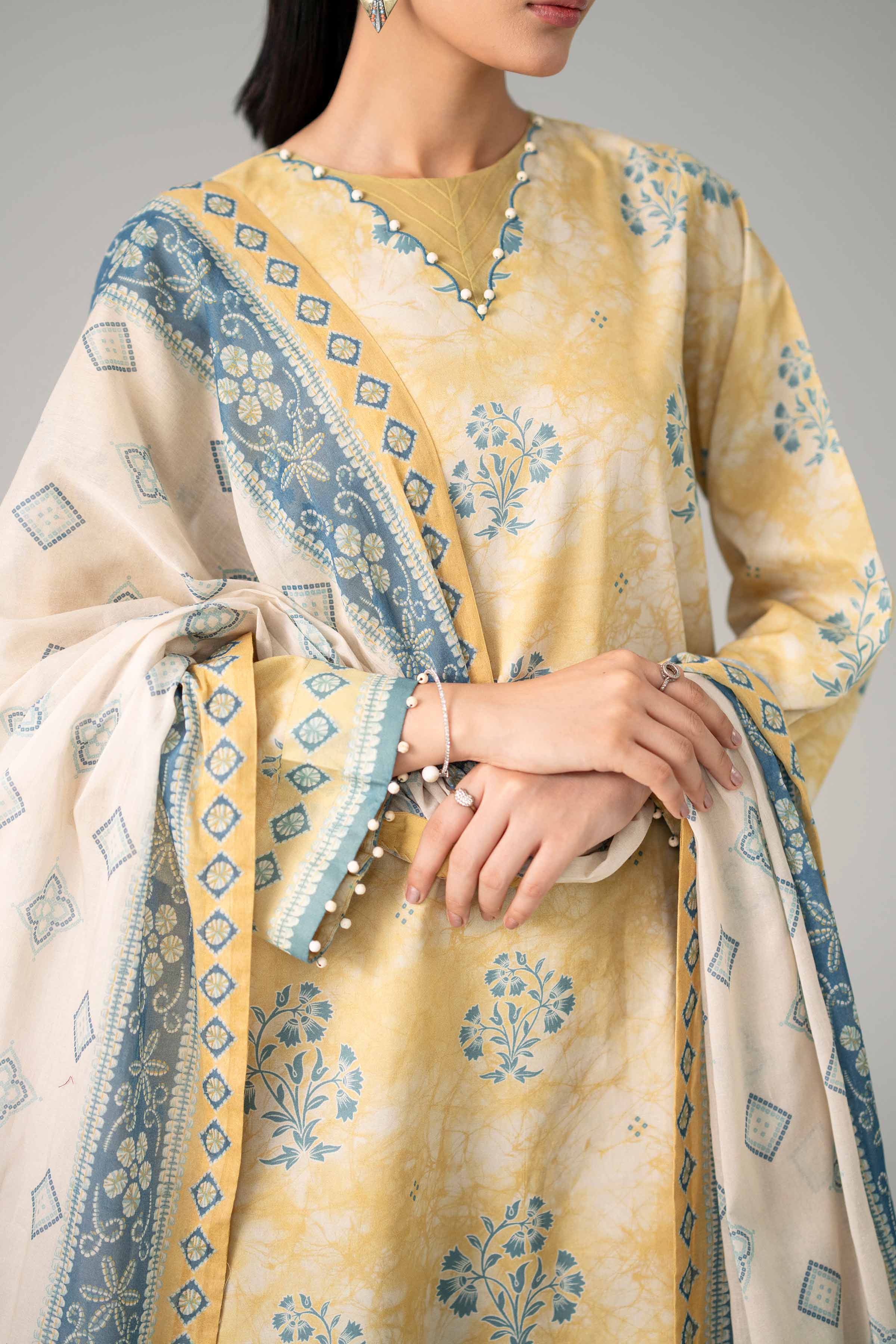 Original Nishat 3 Piece - Printed Loose Fabric - 42602626 | Buy Online in Pakistan