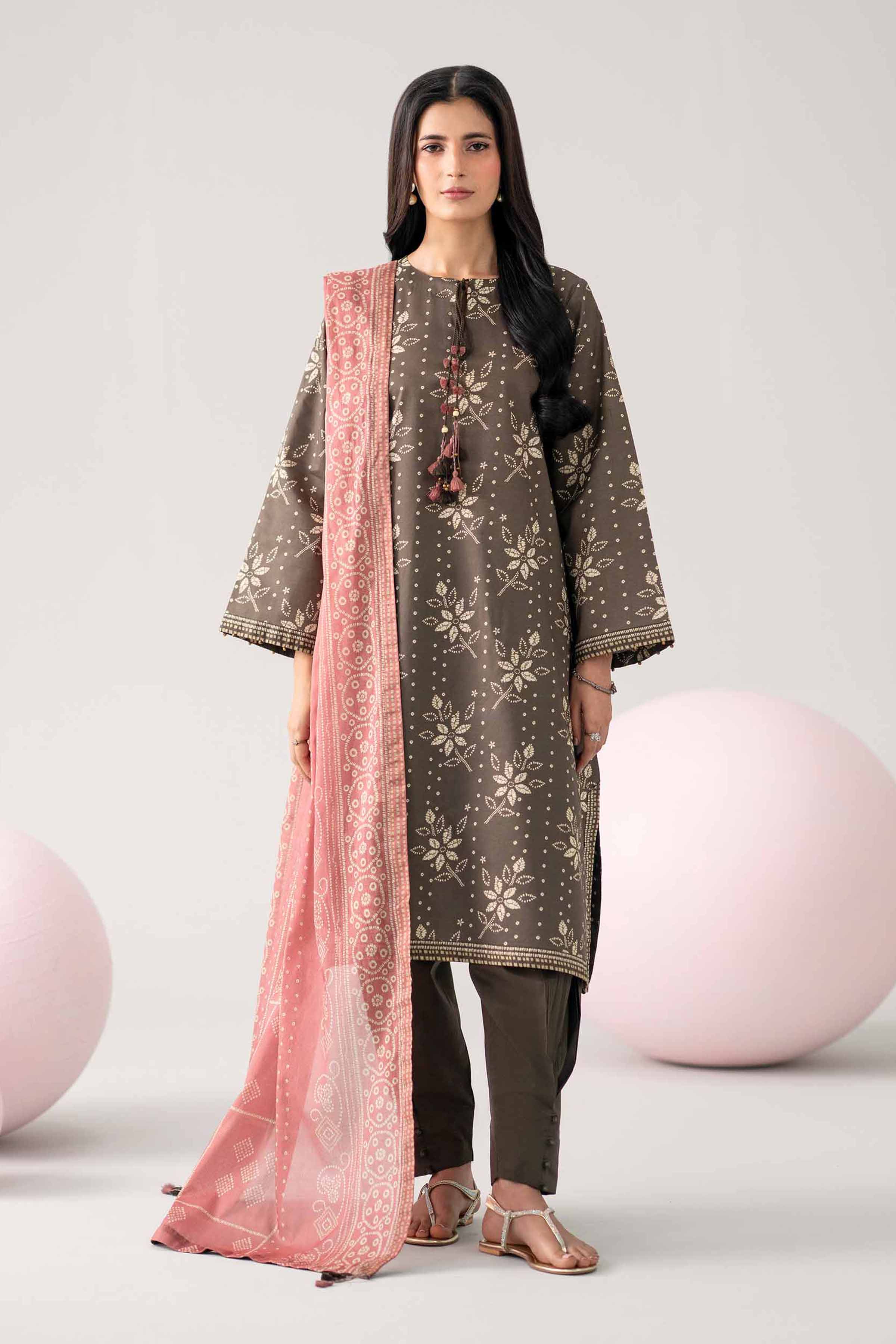 Original Nishat 3 Piece - Printed Loose Fabric - 42602627 | Buy Online in Pakistan