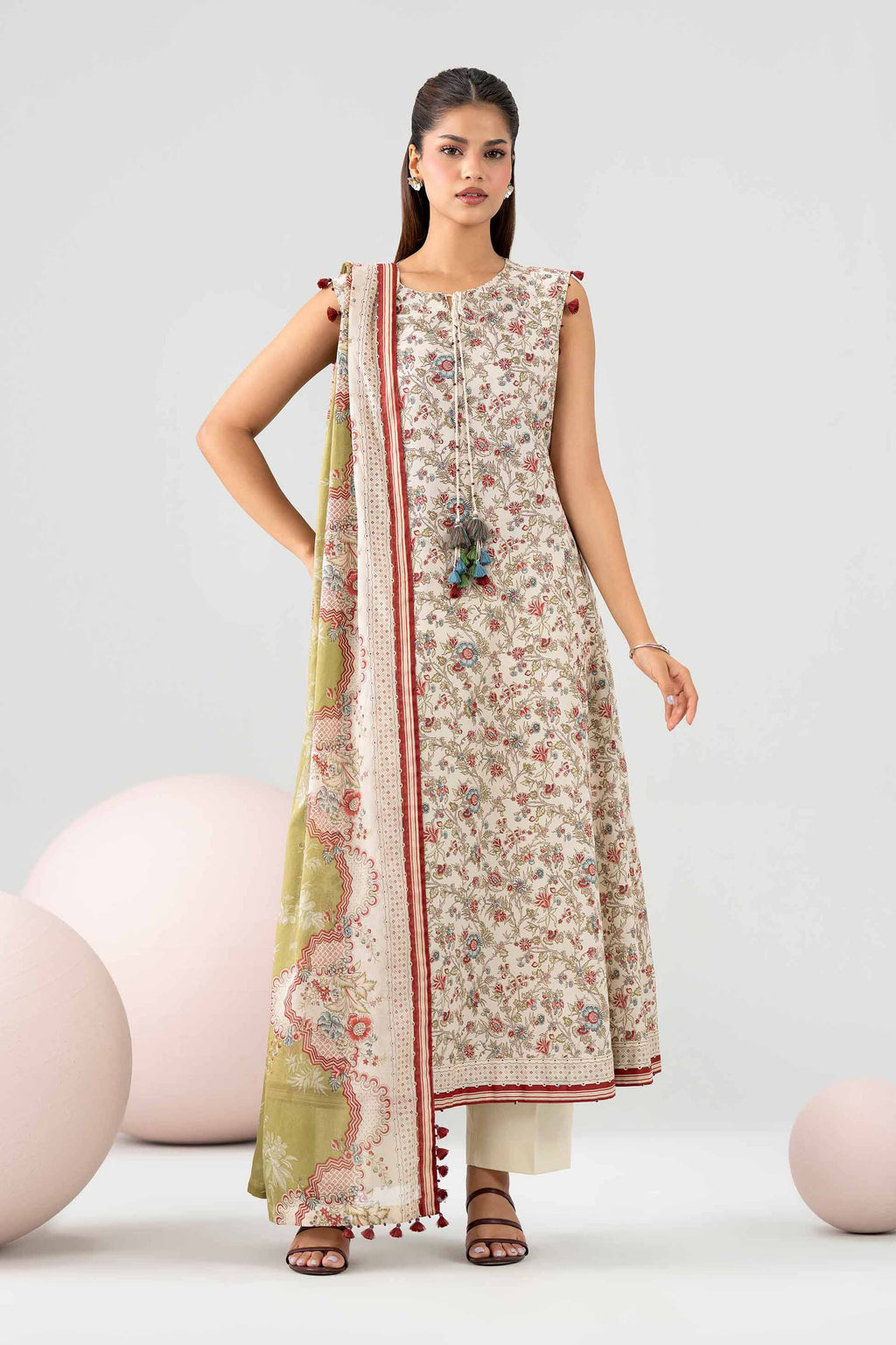 Original Nishat 3 Piece - Printed Loose Fabric - 42602628 | Buy Online in Pakistan