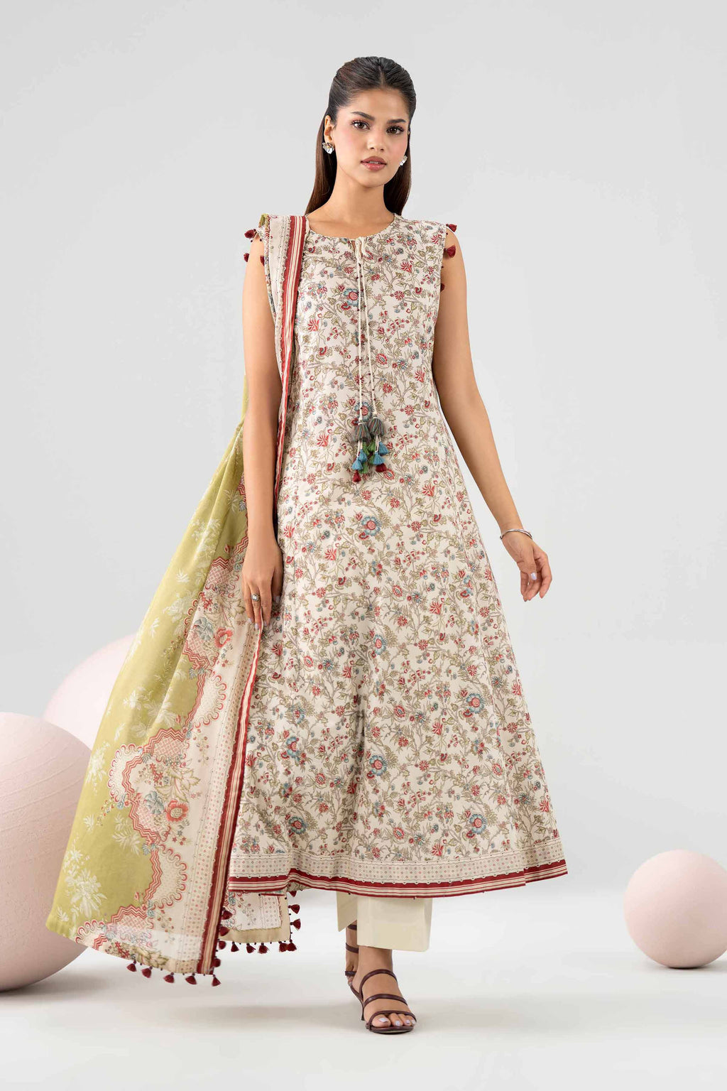 Original Nishat 3 Piece - Printed Loose Fabric - 42602628 | Buy Online in Pakistan