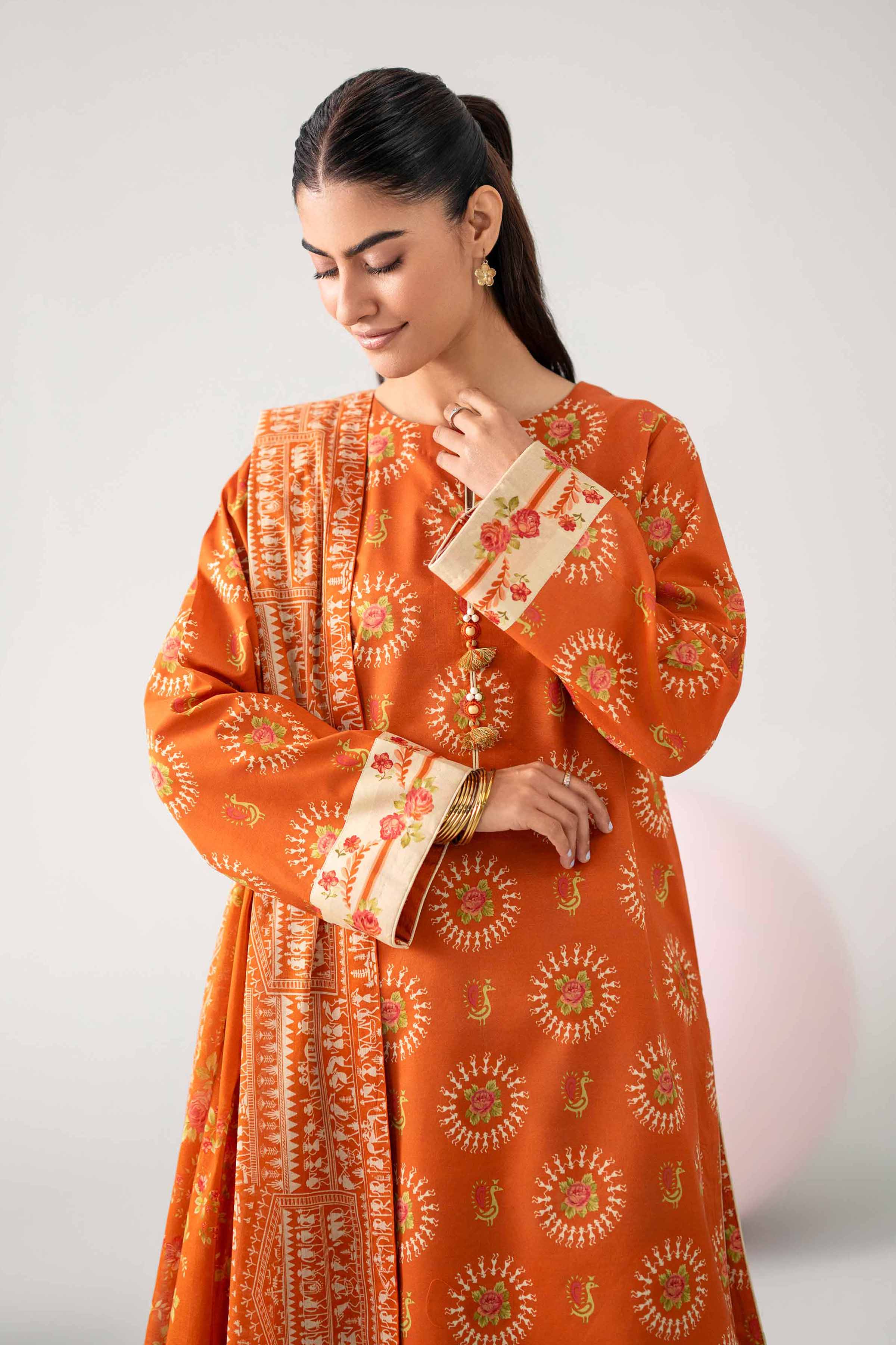 Original Nishat 3 Piece - Printed Loose Fabric - 42602629 | Buy Online in Pakistan