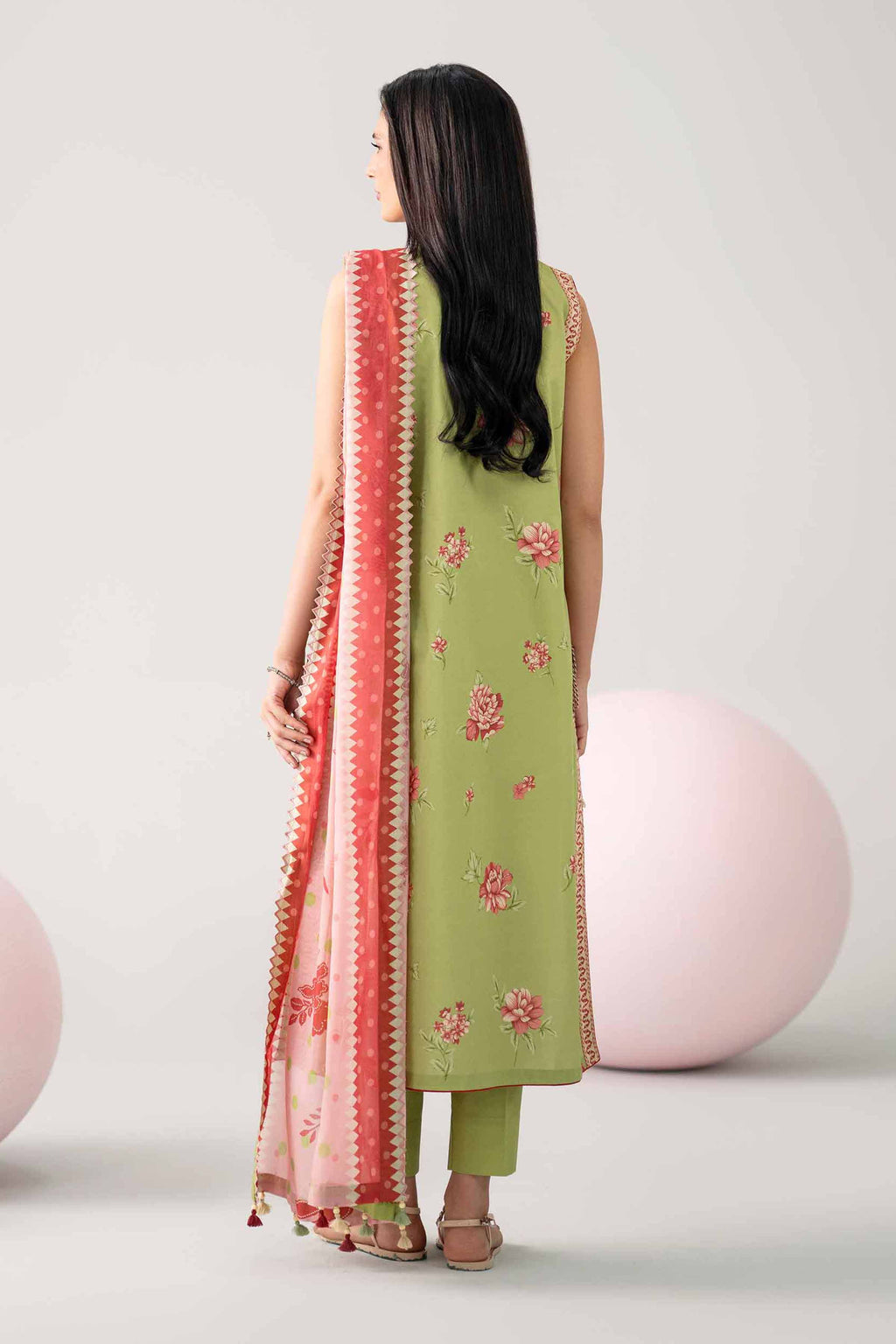 Original Nishat 3 Piece - Printed Loose Fabric - 42602630 | Buy Online in Pakistan