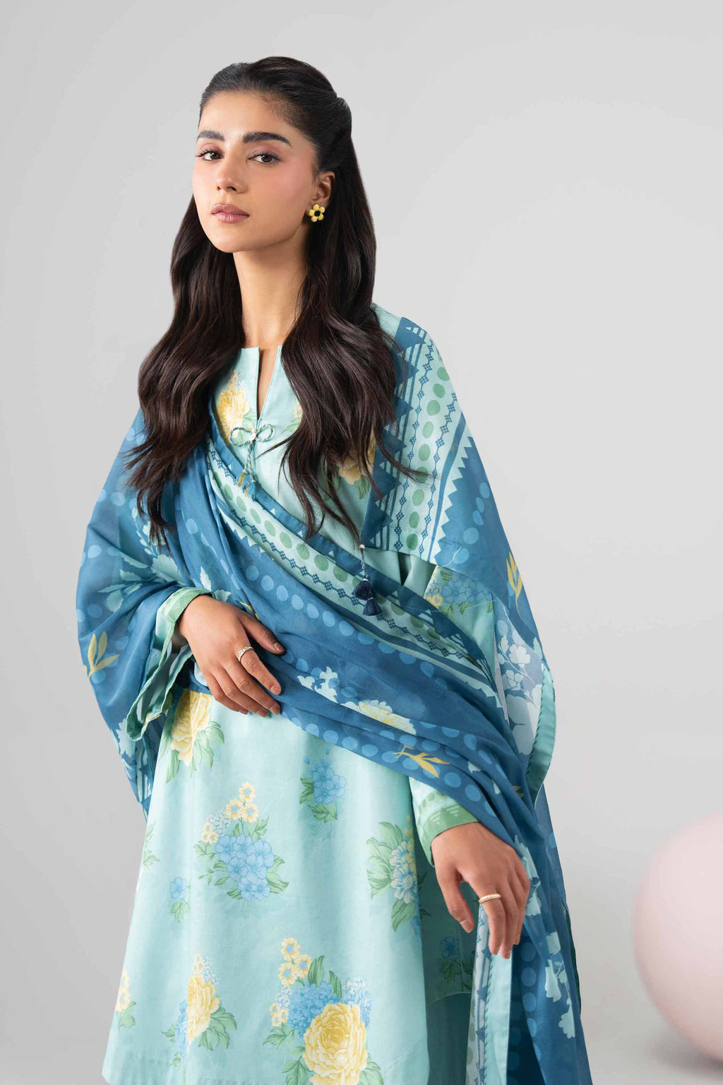 Original Nishat 3 Piece - Printed Loose Fabric - 42602631 | Buy Online in Pakistan