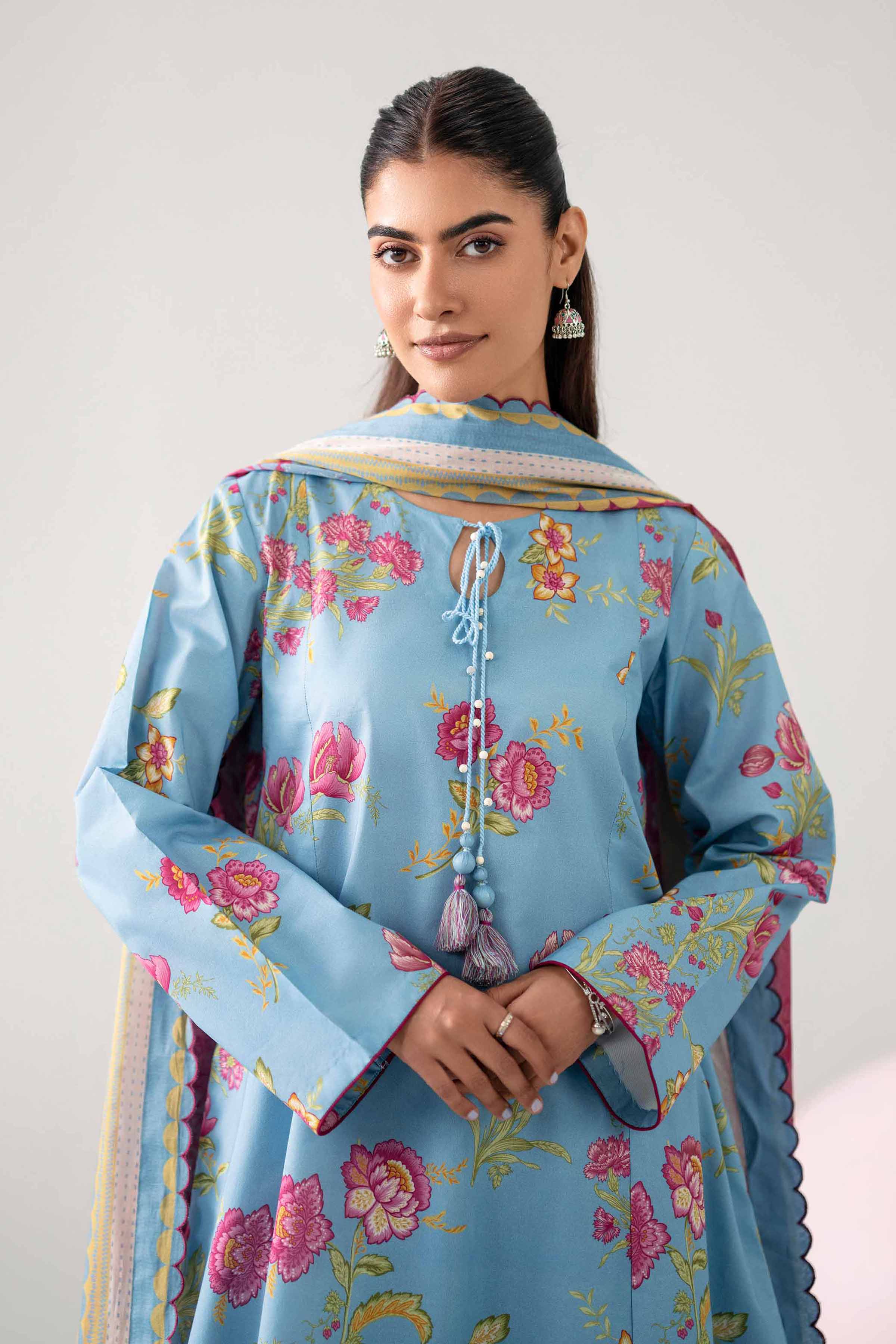 Original Nishat 3 Piece - Printed Loose Fabric - 42602632 | Buy Online in Pakistan
