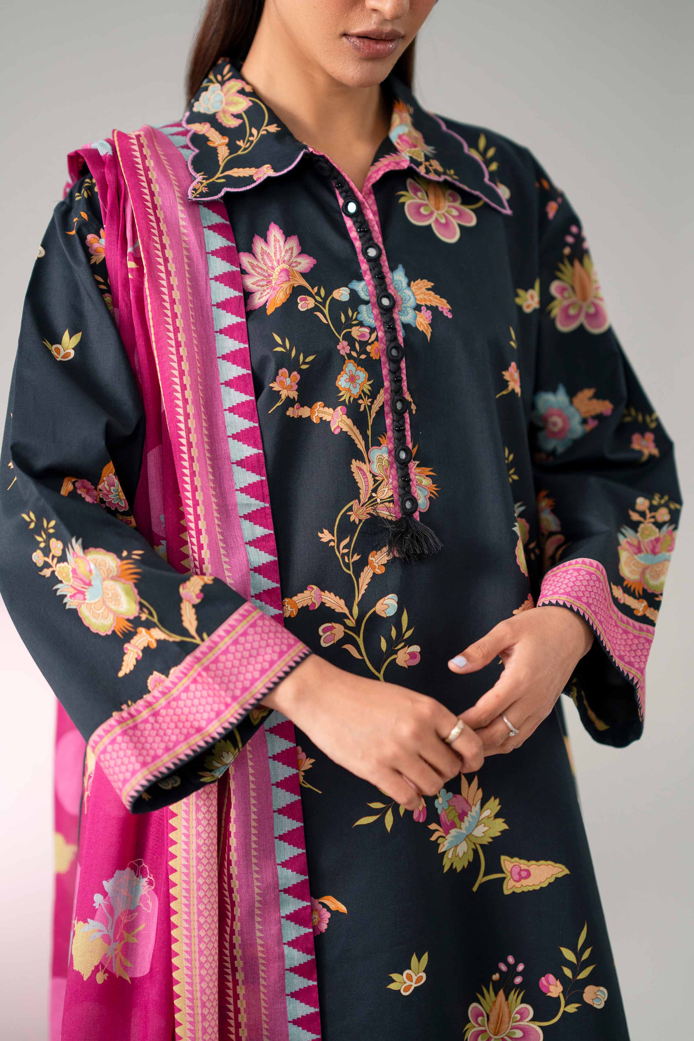 Original Nishat 3 Piece - Printed Loose Fabric - 42602633 | Buy Online in Pakistan
