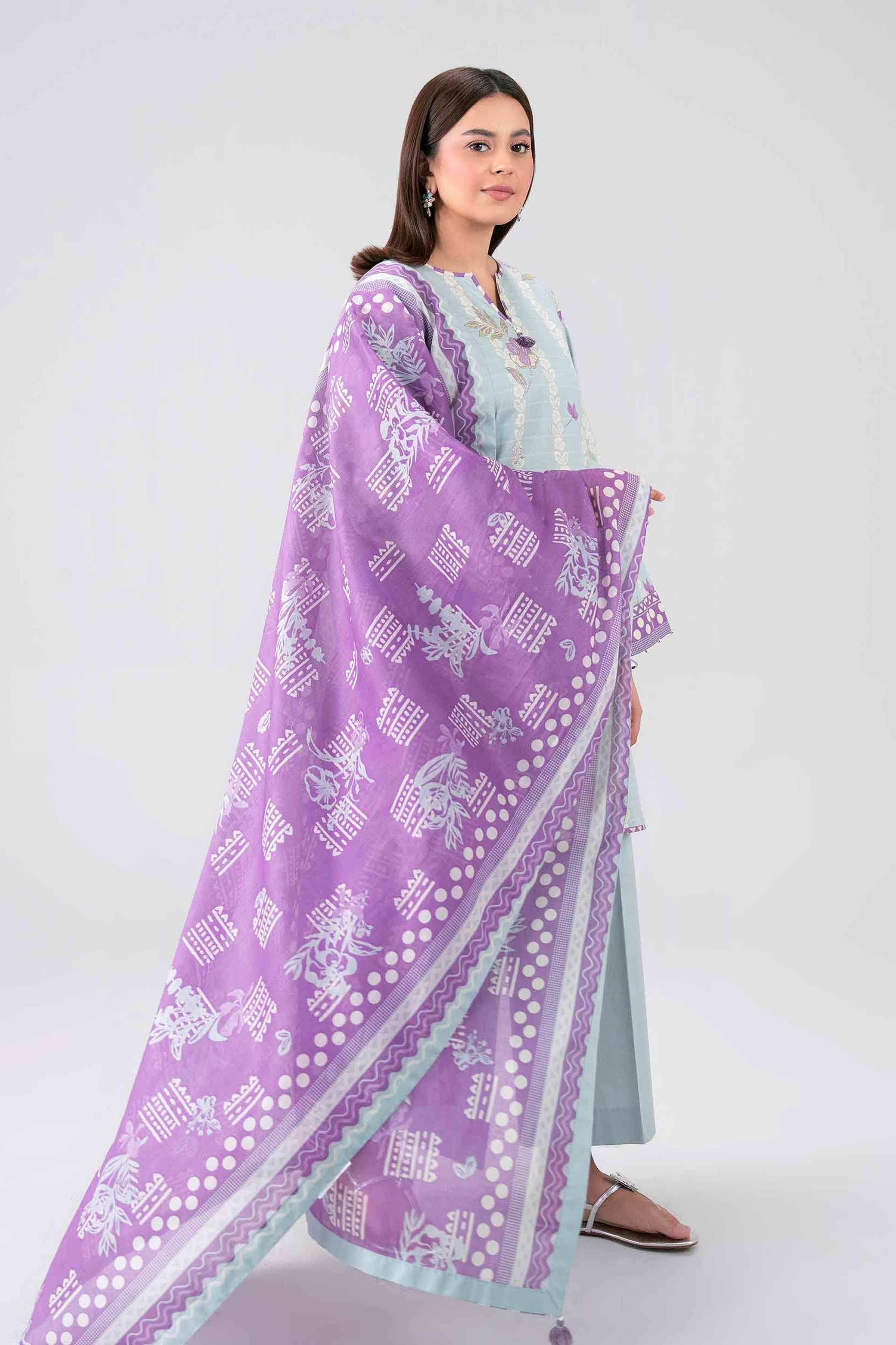 Original Nishat 3 Piece - Printed Loose Fabric - 42602634 | Buy Online in Pakistan