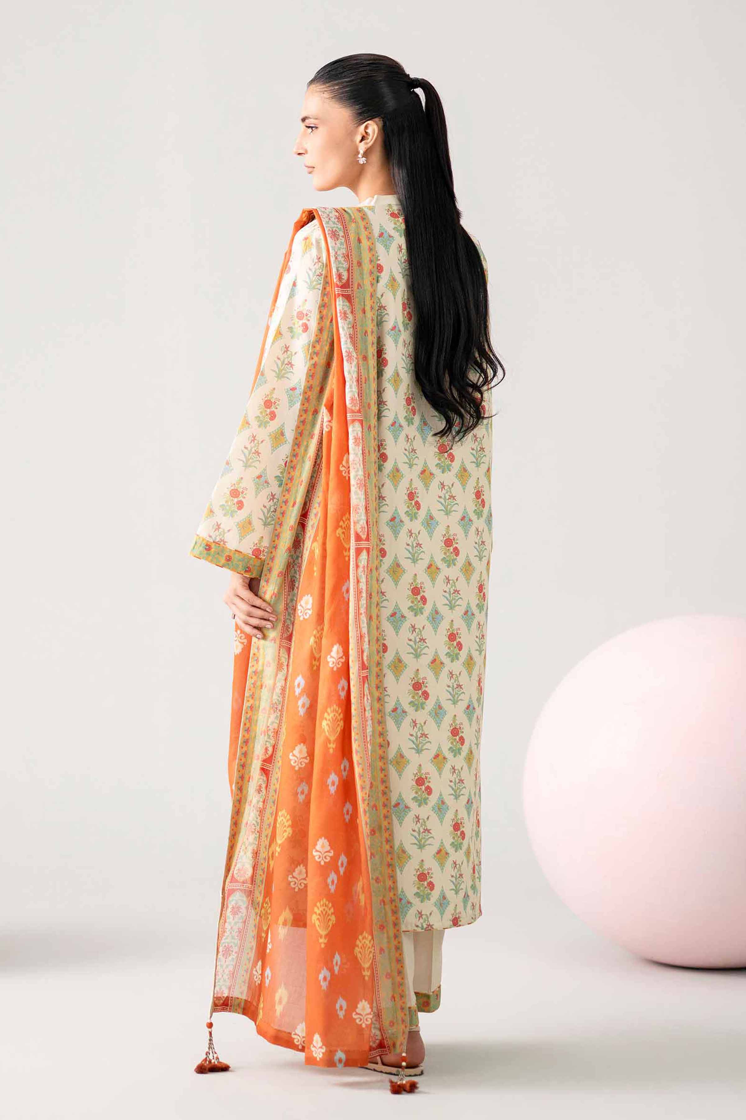 Original Nishat 3 Piece - Printed Loose Fabric - 42602635 | Buy Online in Pakistan