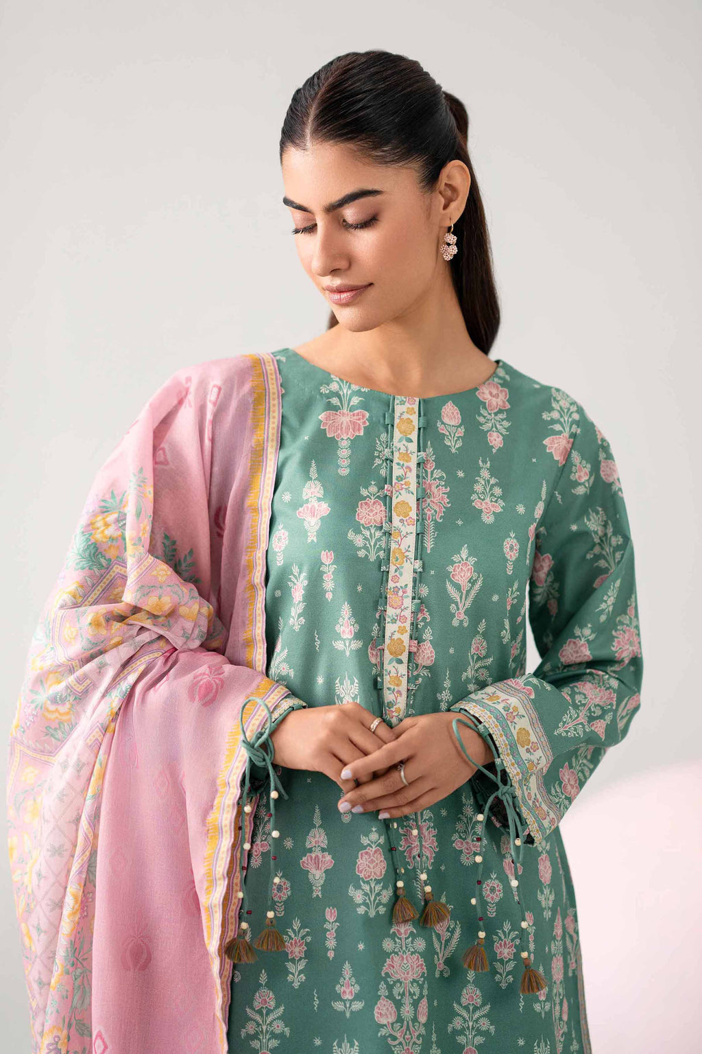 Original Nishat 3 Piece - Printed Loose Fabric - 42602637 | Buy Online in Pakistan