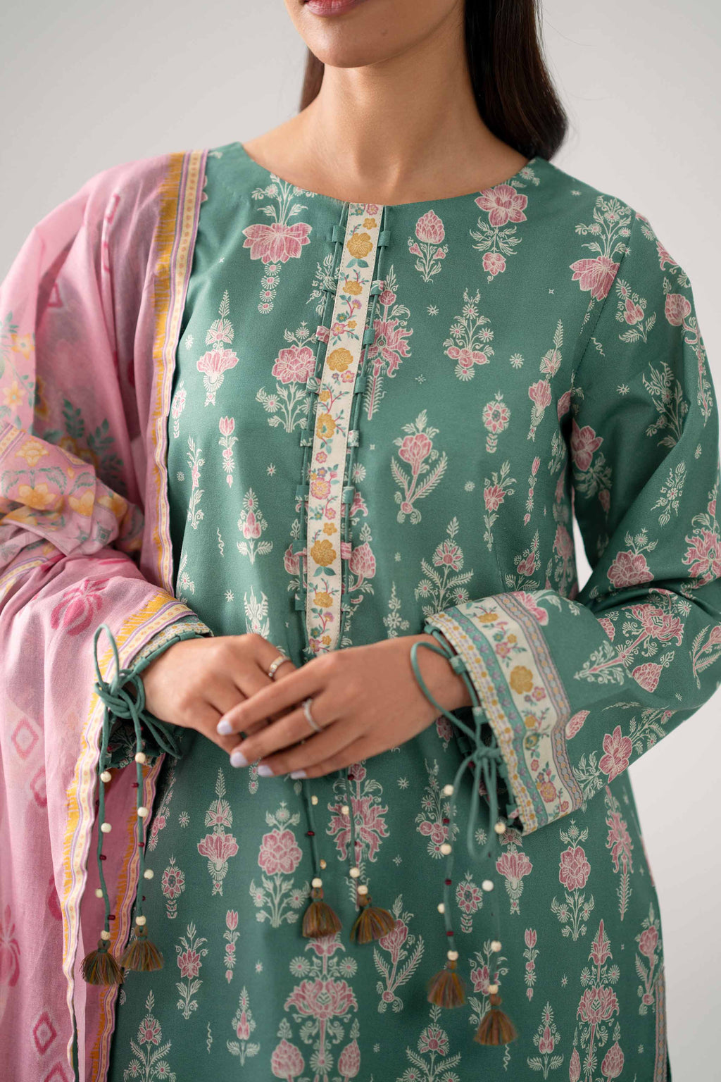 Original Nishat 3 Piece - Printed Loose Fabric - 42602637 | Buy Online in Pakistan