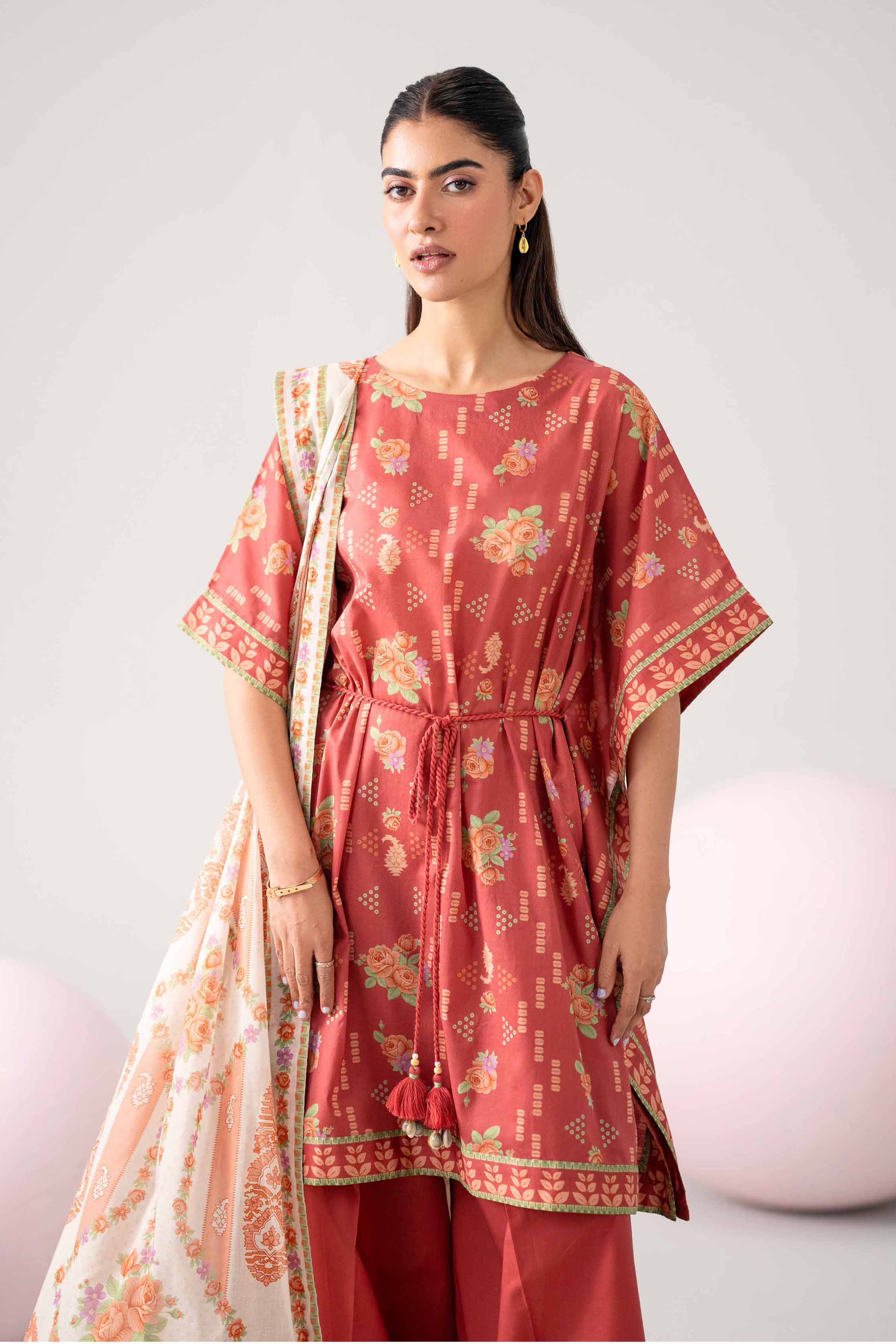 Original Nishat 3 Piece - Printed Loose Fabric - 42602639 | Buy Online in Pakistan